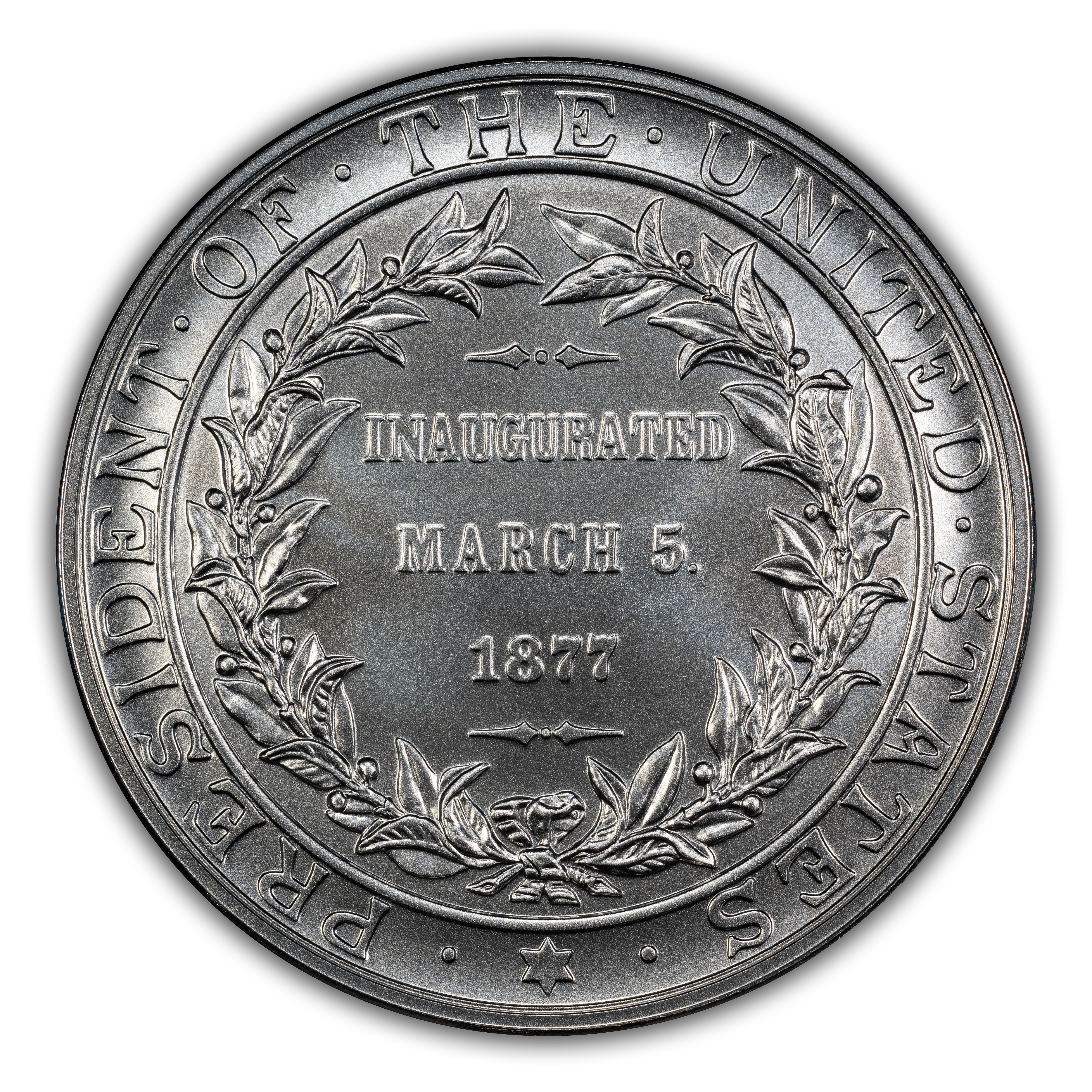 (2024) Medal Rutherford B. Hayes, Silver, Matte Finish MS thumbnail 3