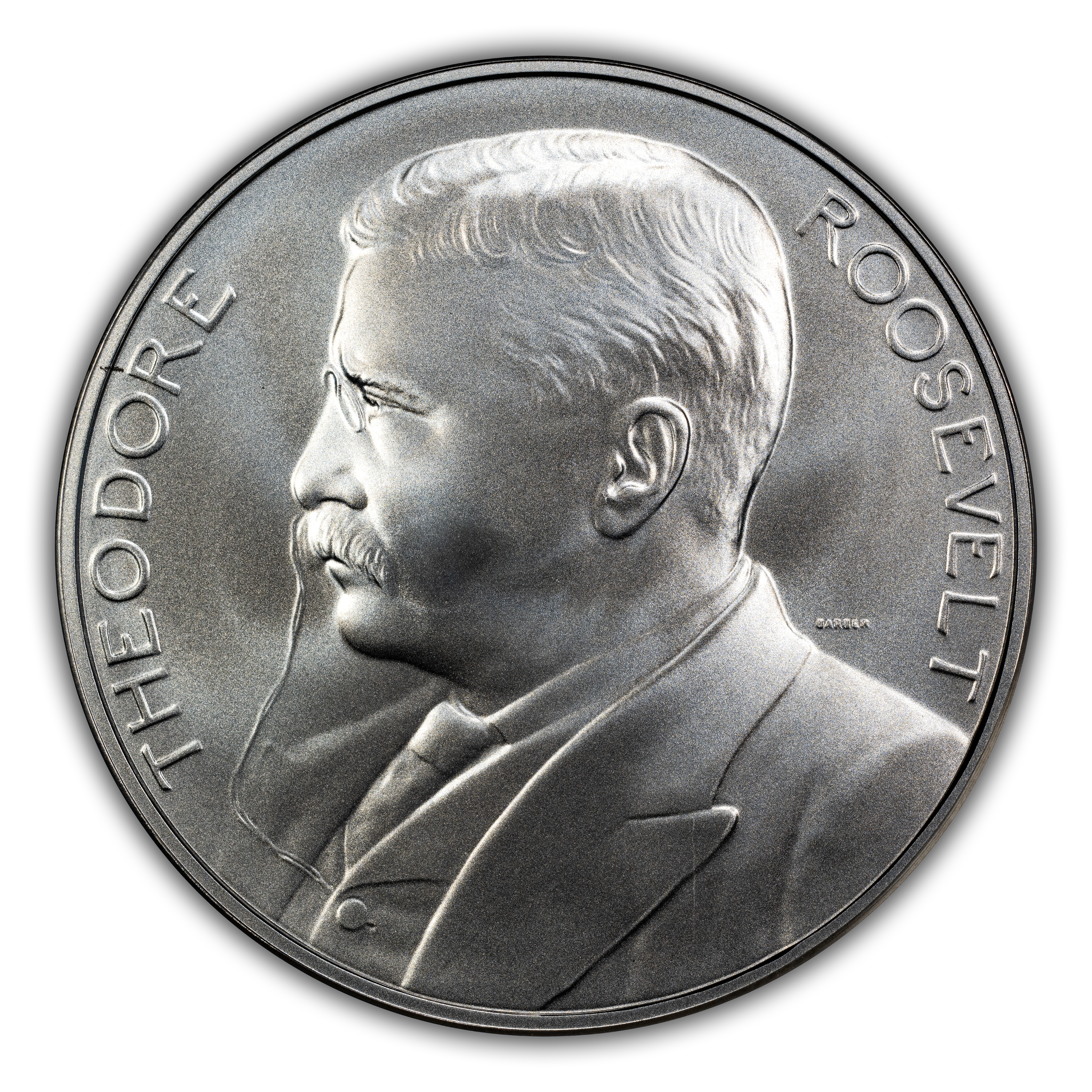 (2025) Medal Theodore Roosevelt, Silver, Matte Finish MS