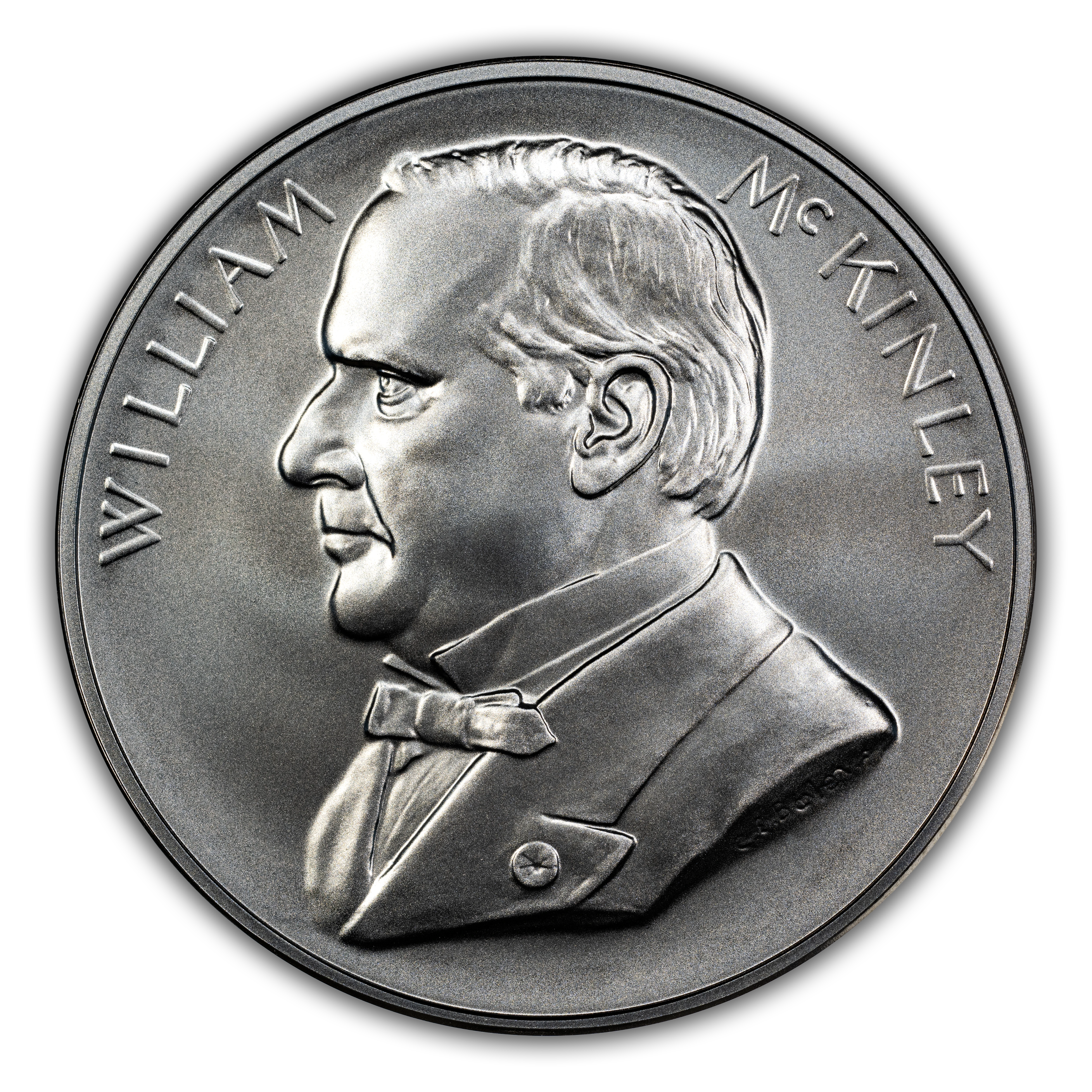 (2025) Medal William McKinley, Silver, Matte Finish MS