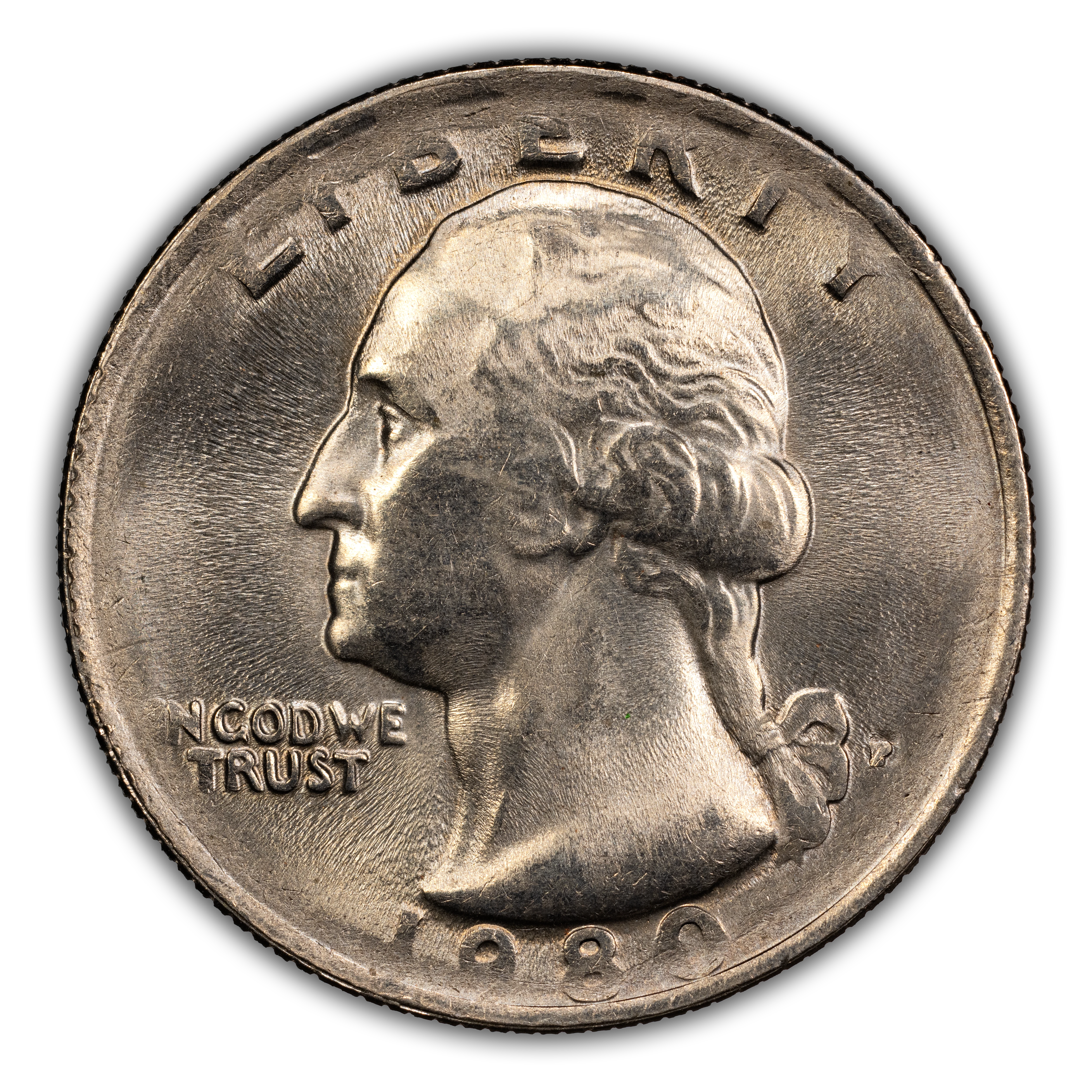 1980-P 25c MS
