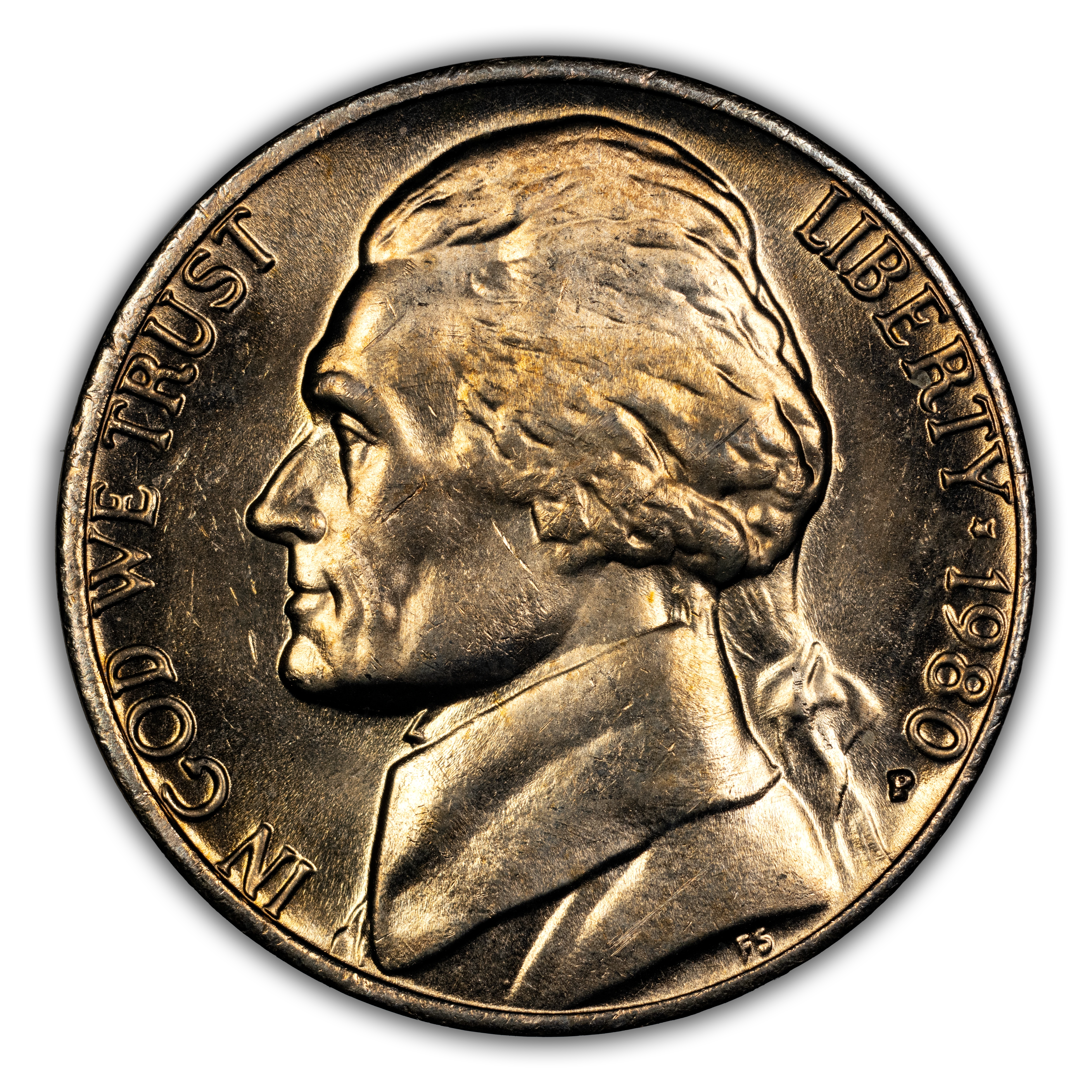 1980-P 5c MS