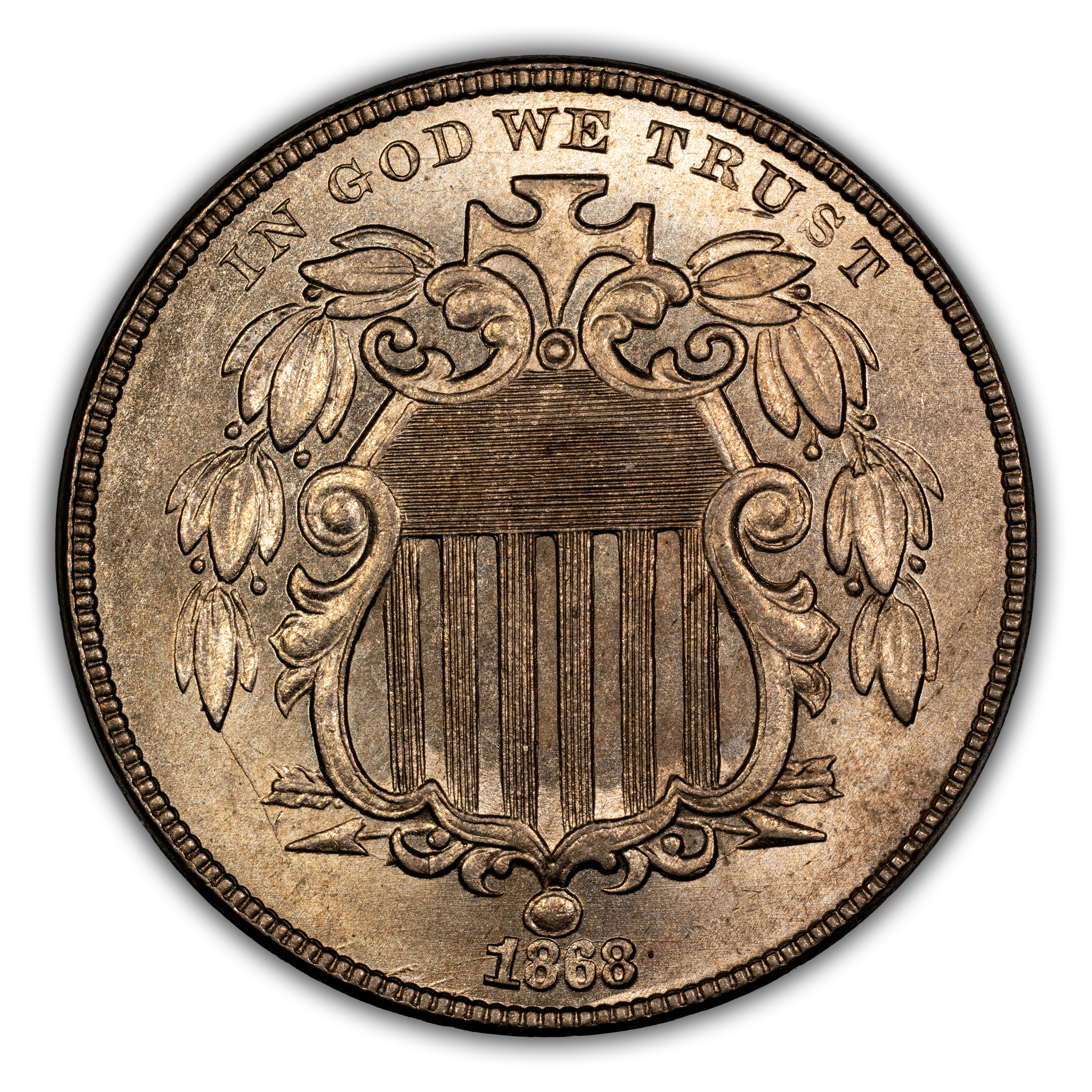 1868 5c MS