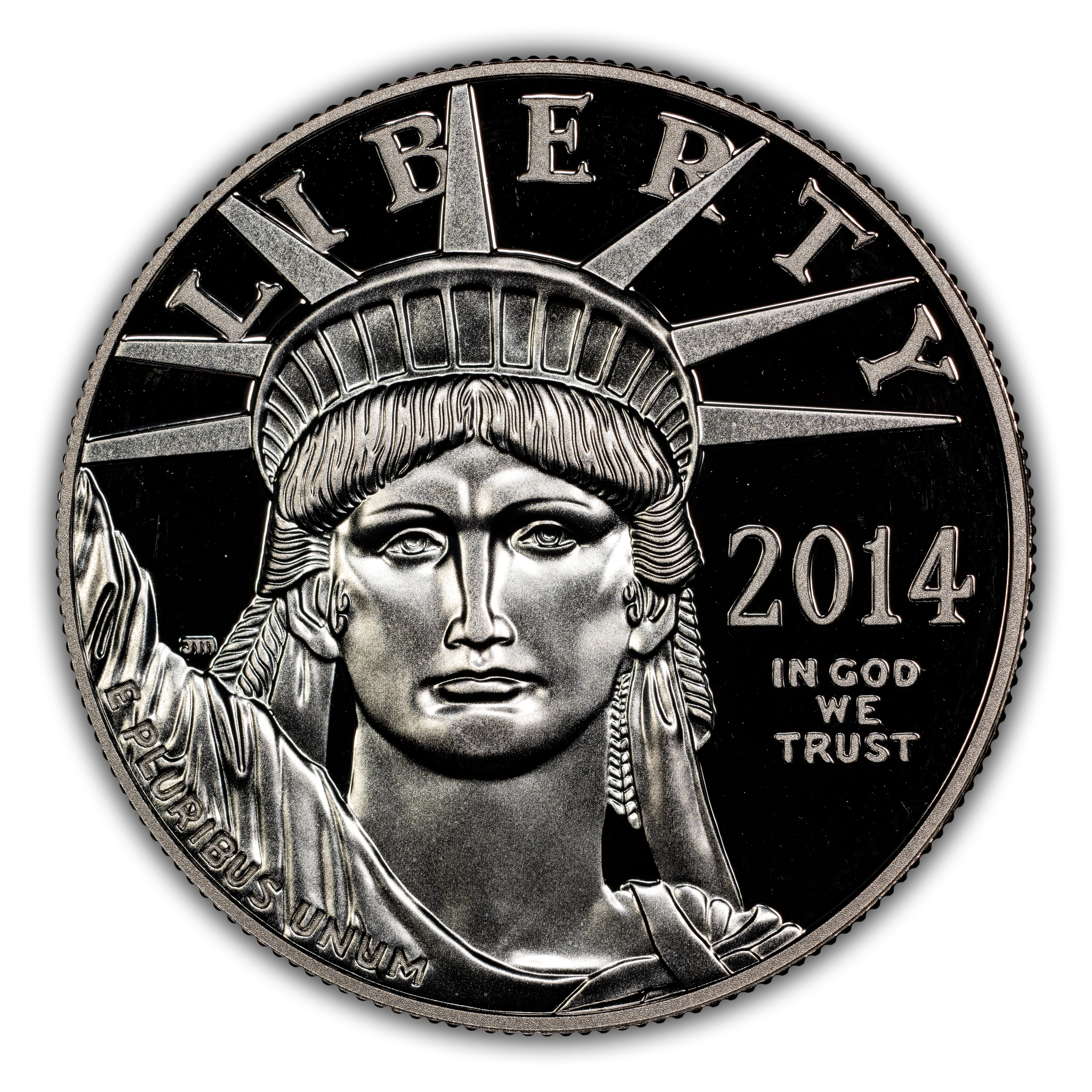 2014-W P$100 Platinum Eagle PR DCAM