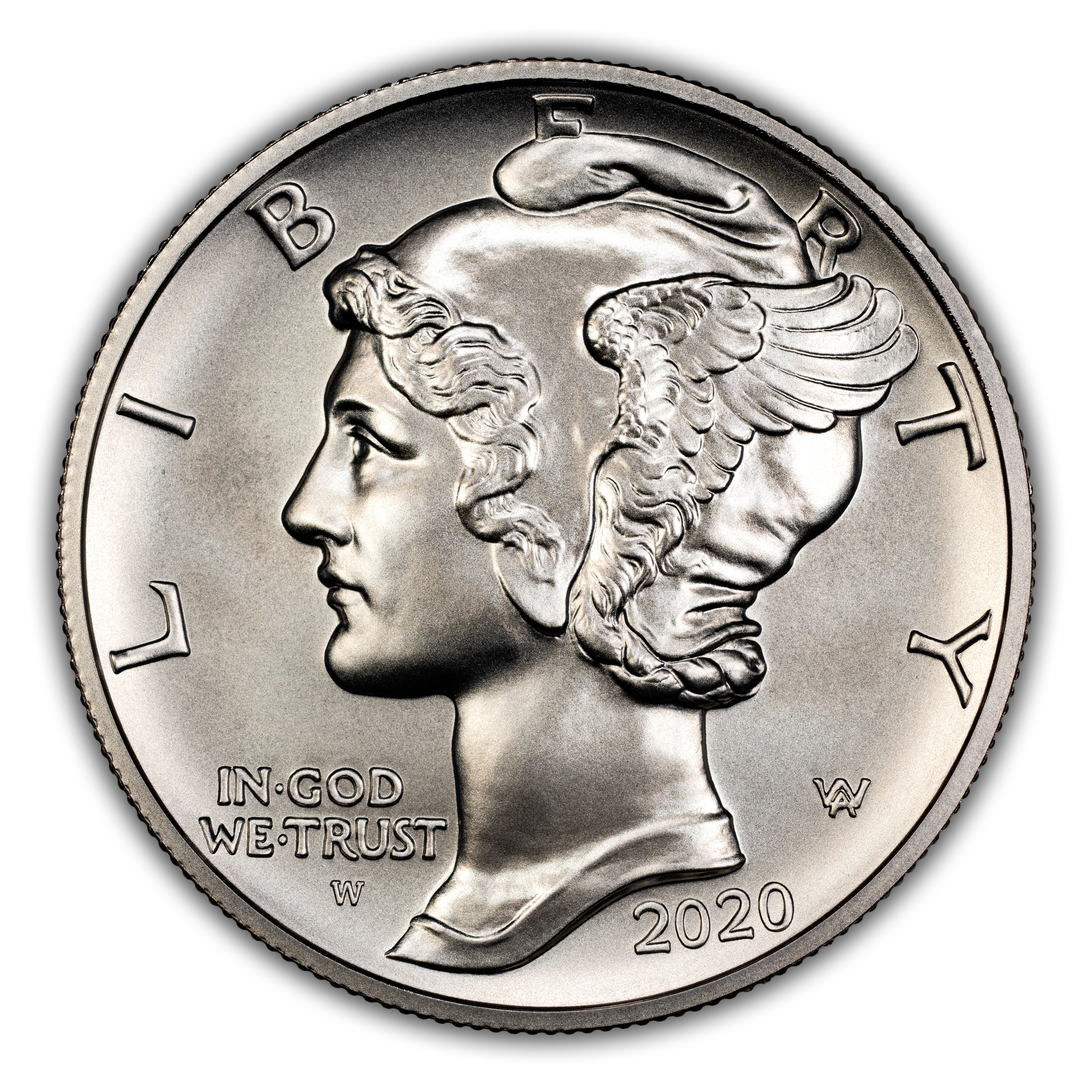 2020-W $25 Palladium Eagle, Burnished MS