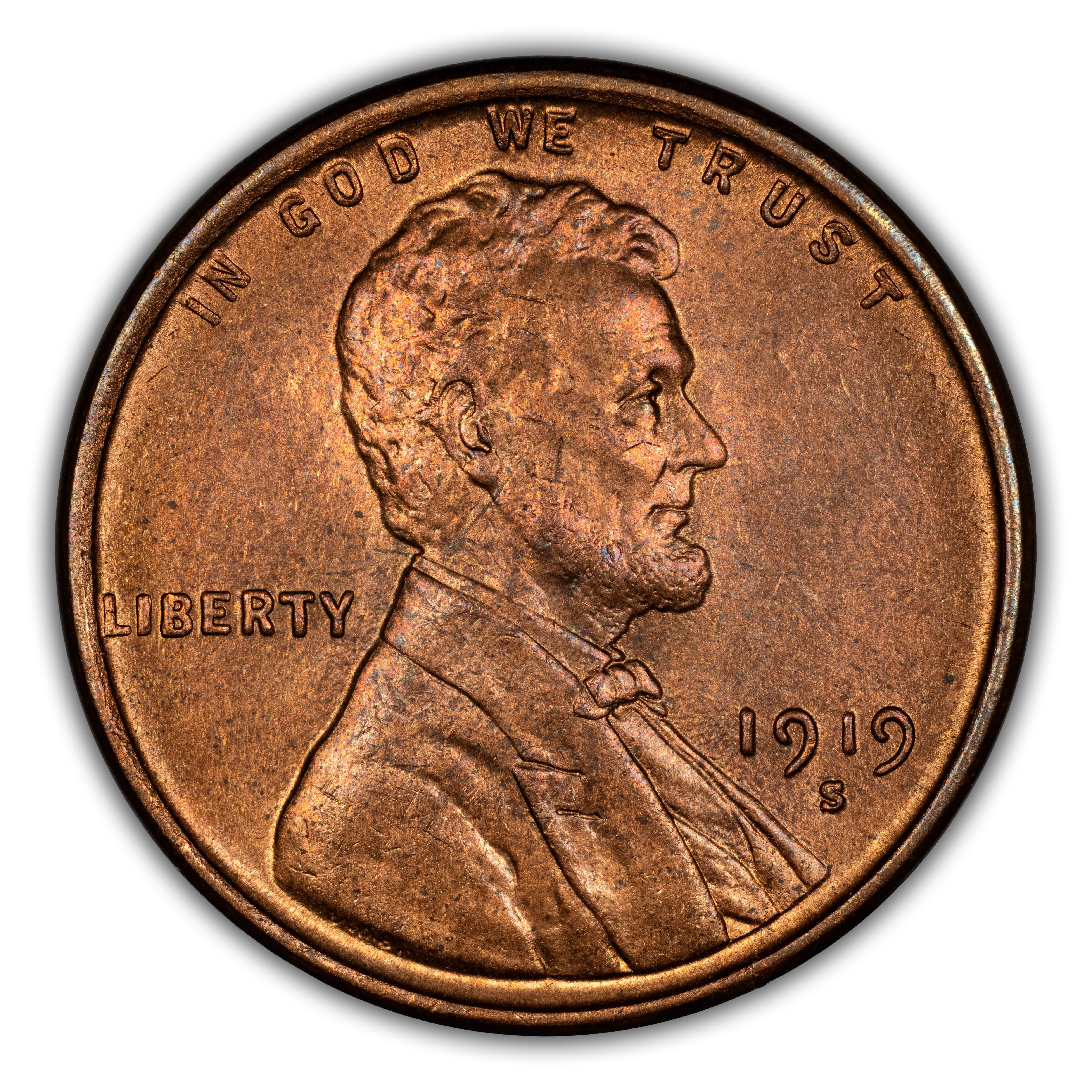 1919-S 1c MS RB