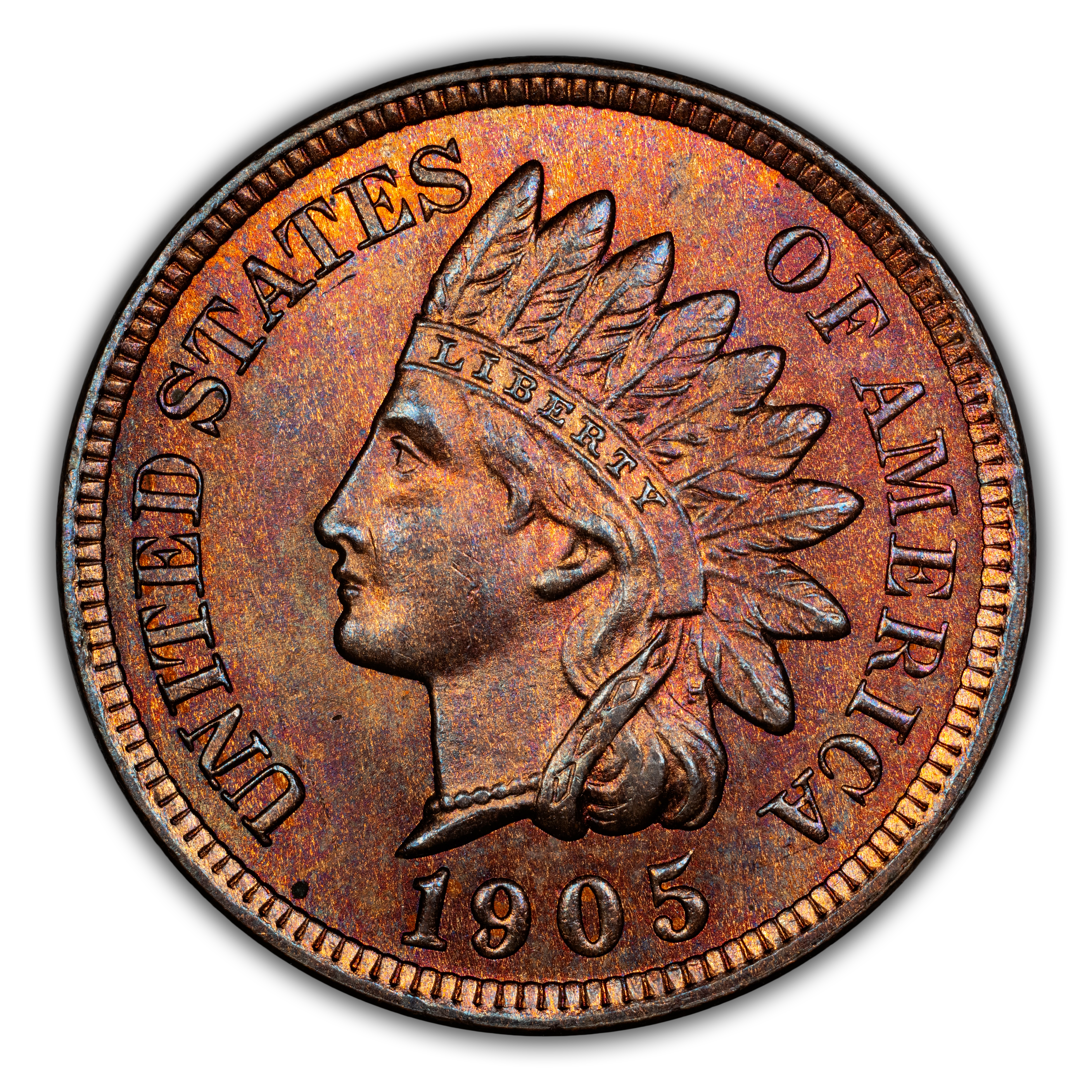 1905 1c MS RB