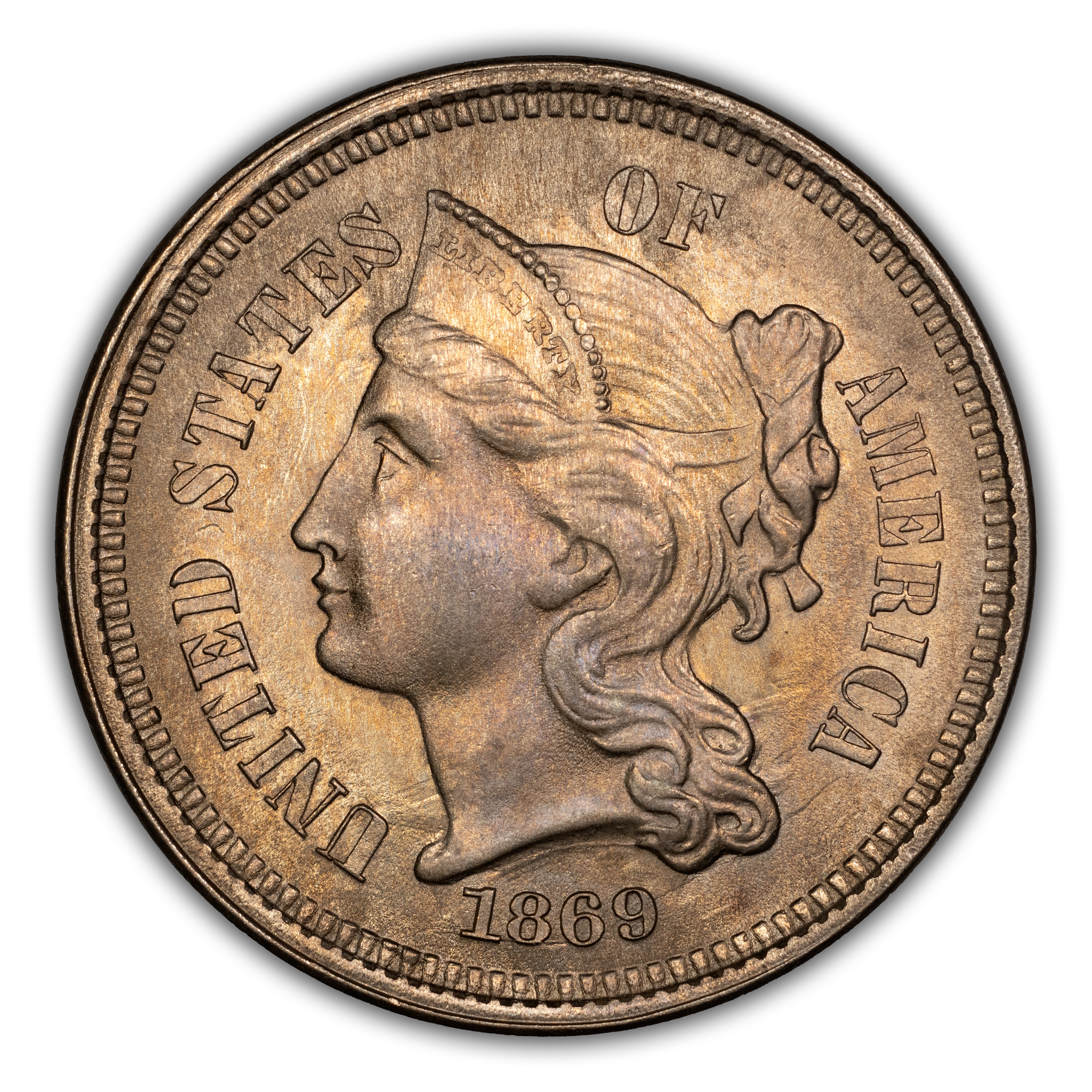 1869 3cN MS