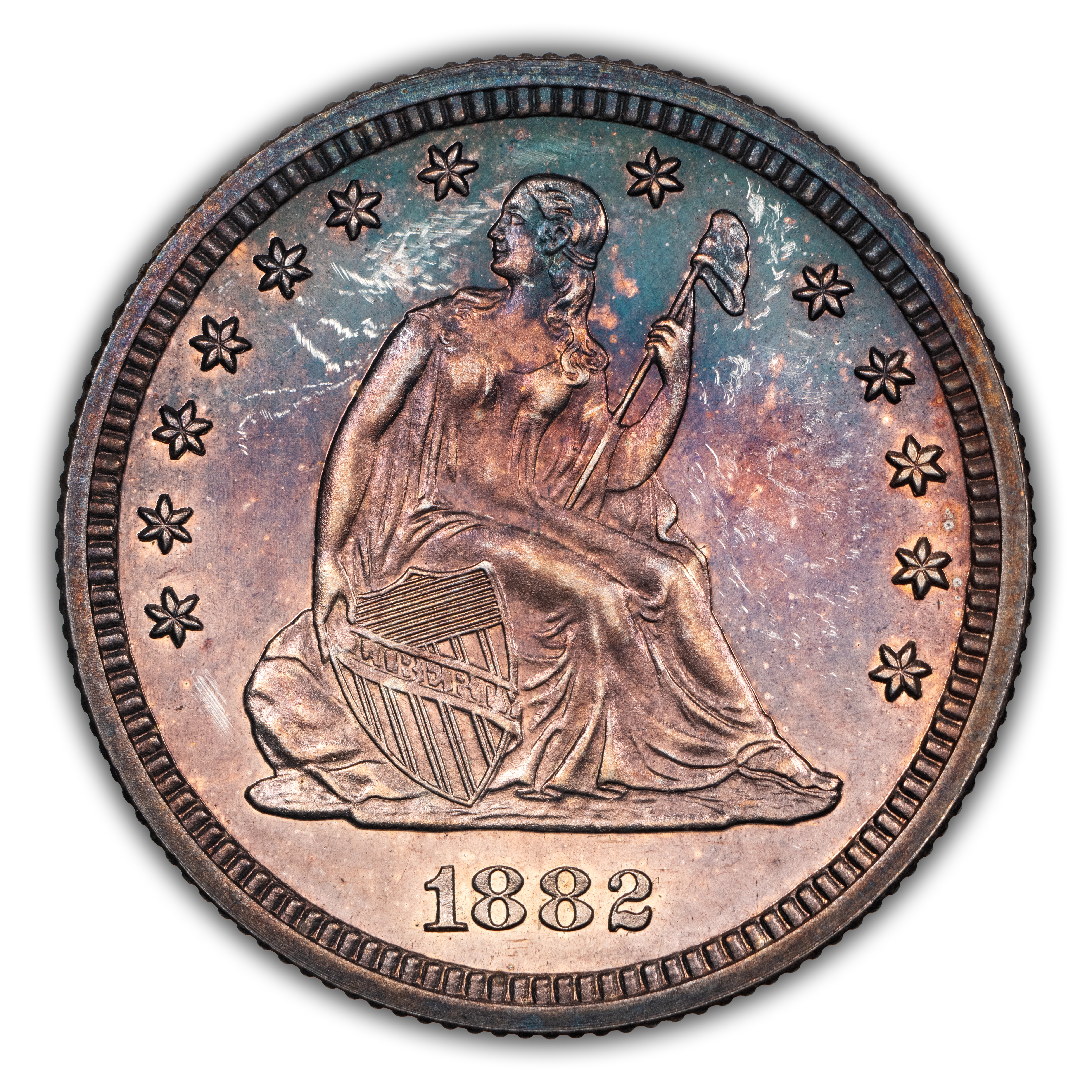 1882 25c PR
