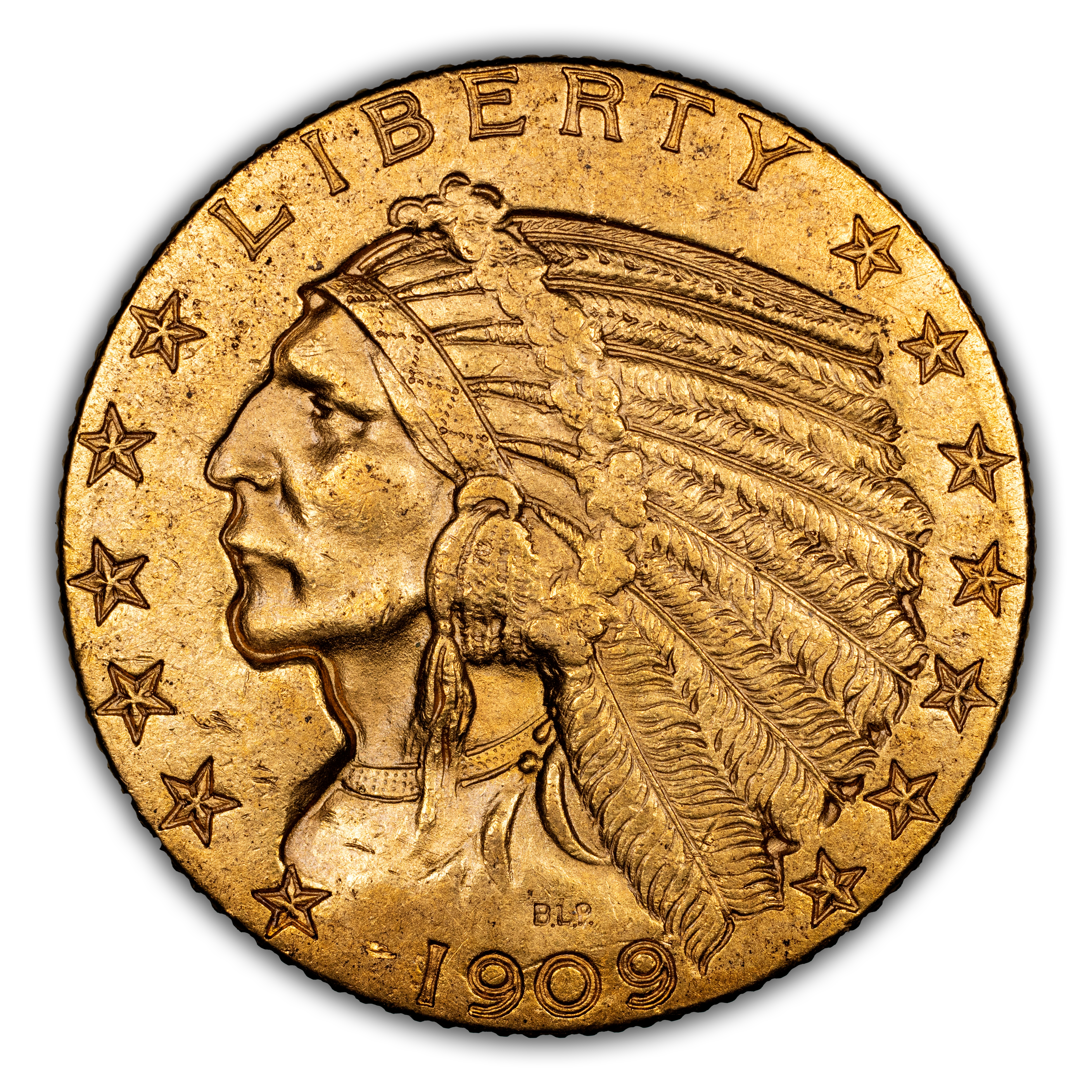 1909-O $5 MS