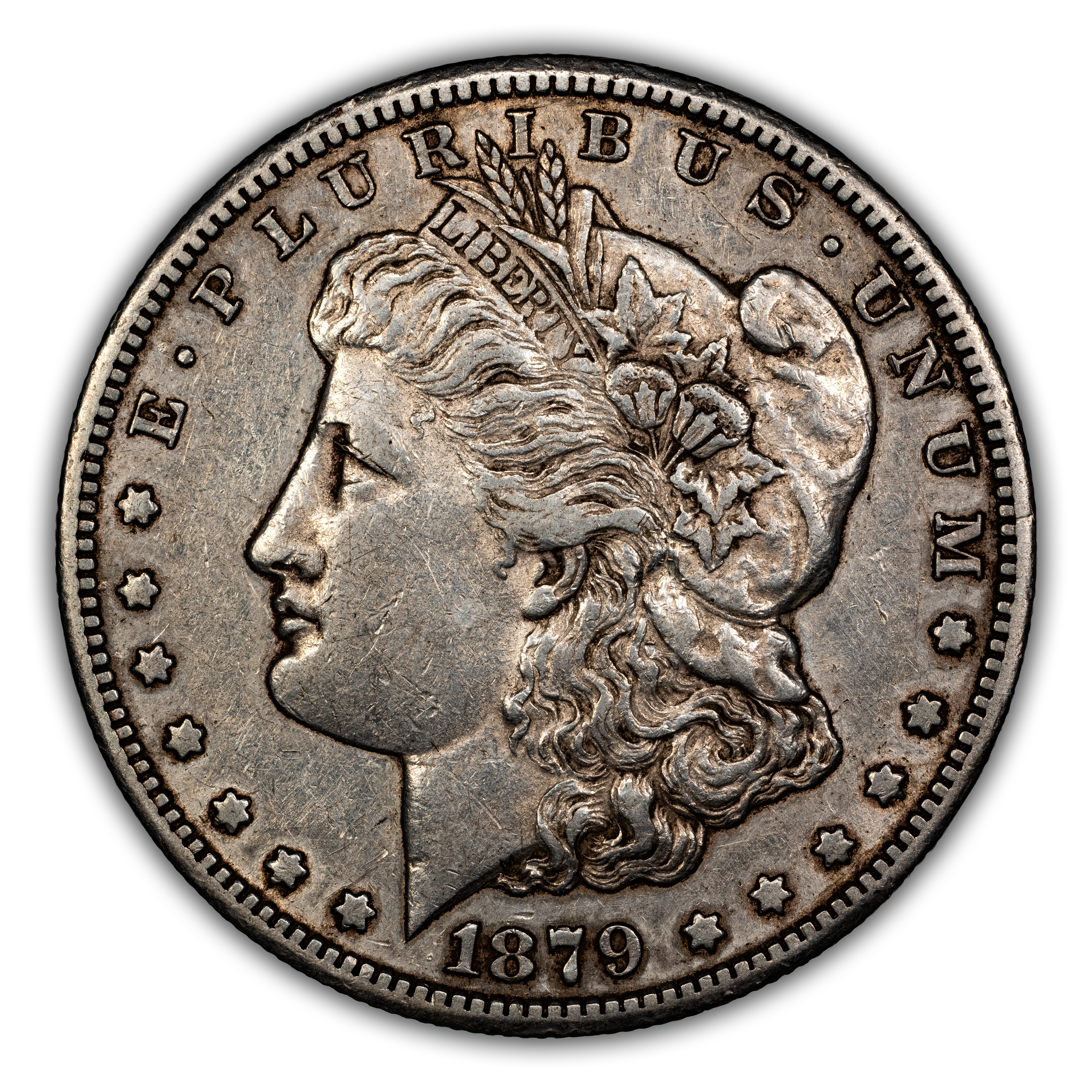1879-CC $1  Crumbled Stars, VAM-6 MS thumbnail 4