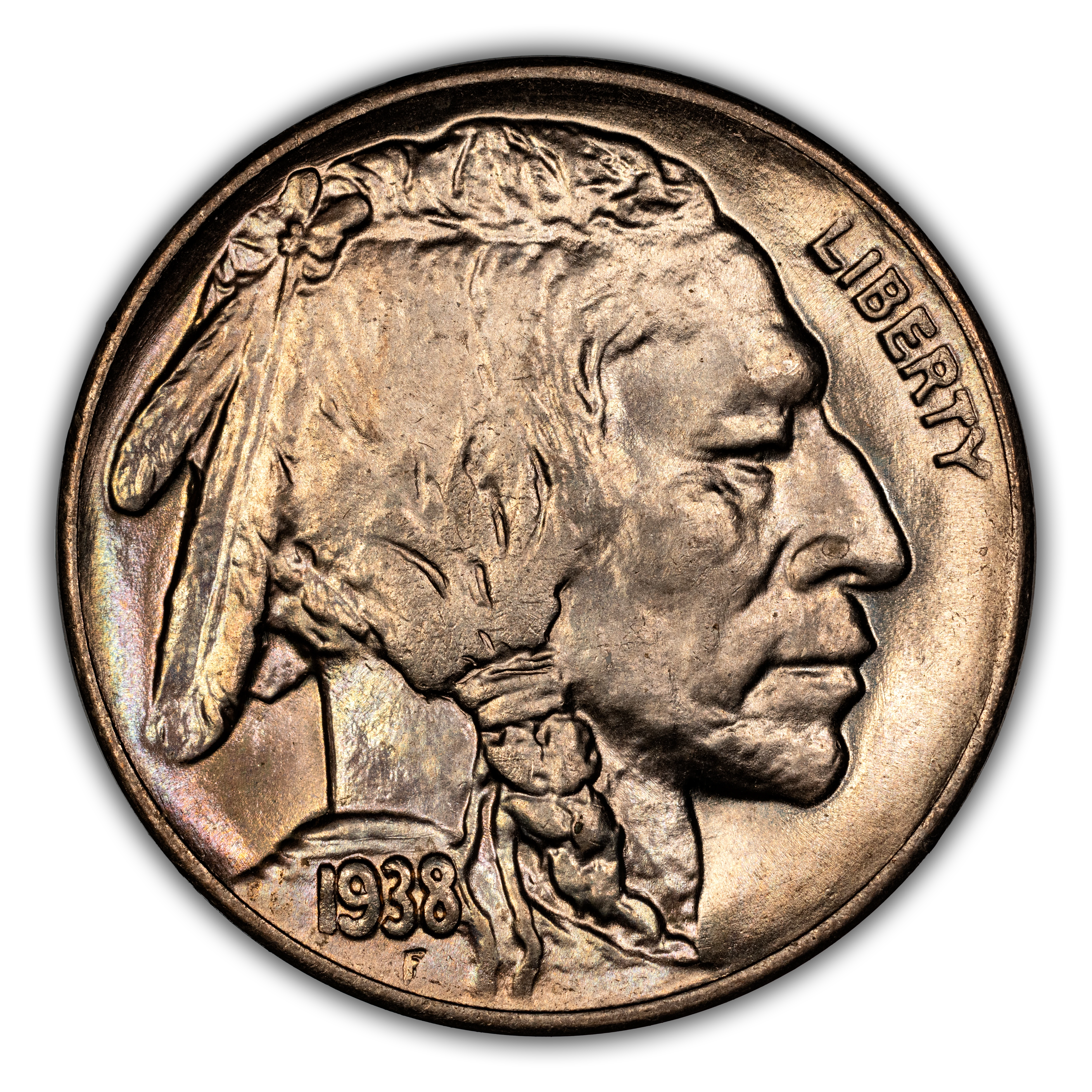 1938-D/D 5c Buffalo MS thumbnail 7