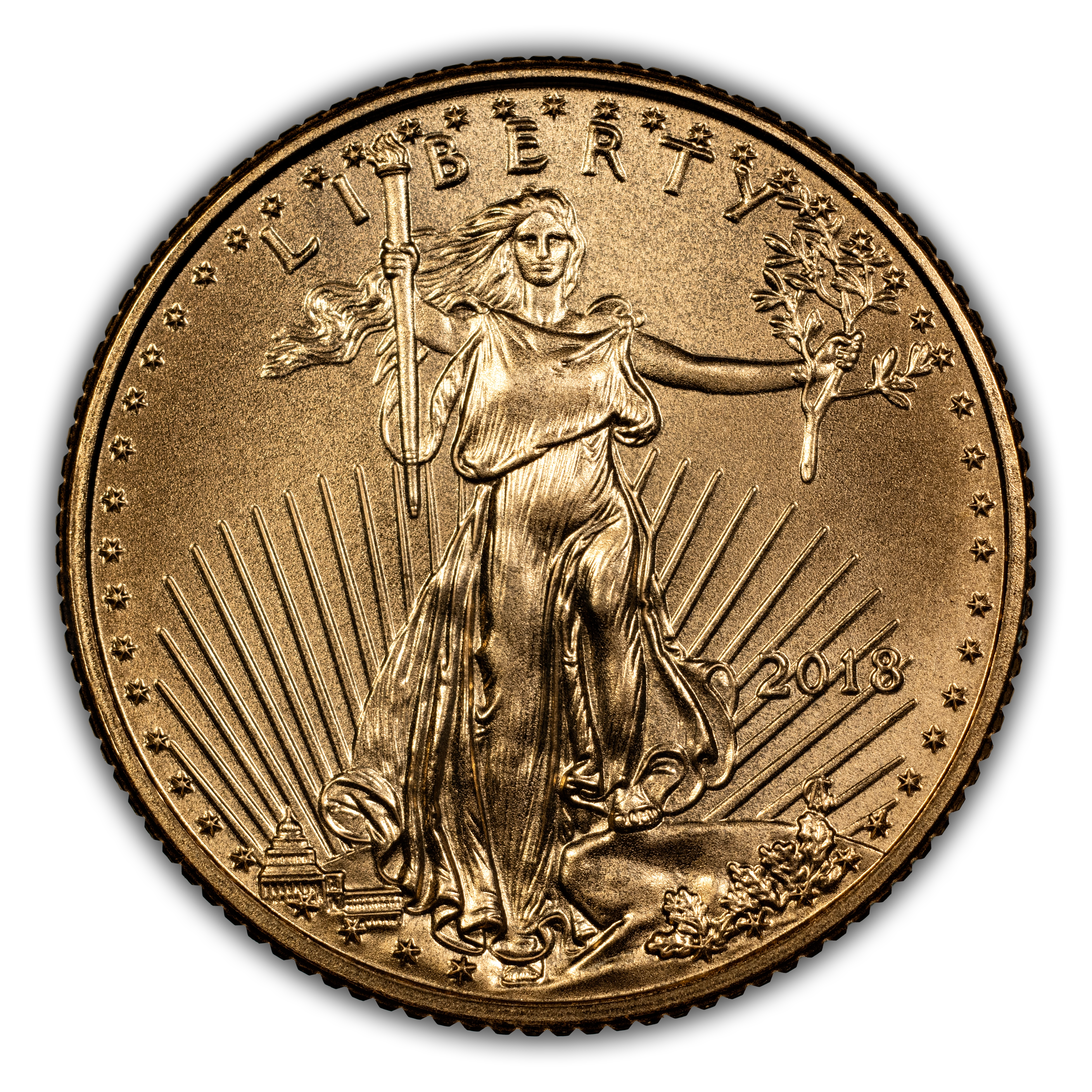 2018 $5 Gold Eagle MS