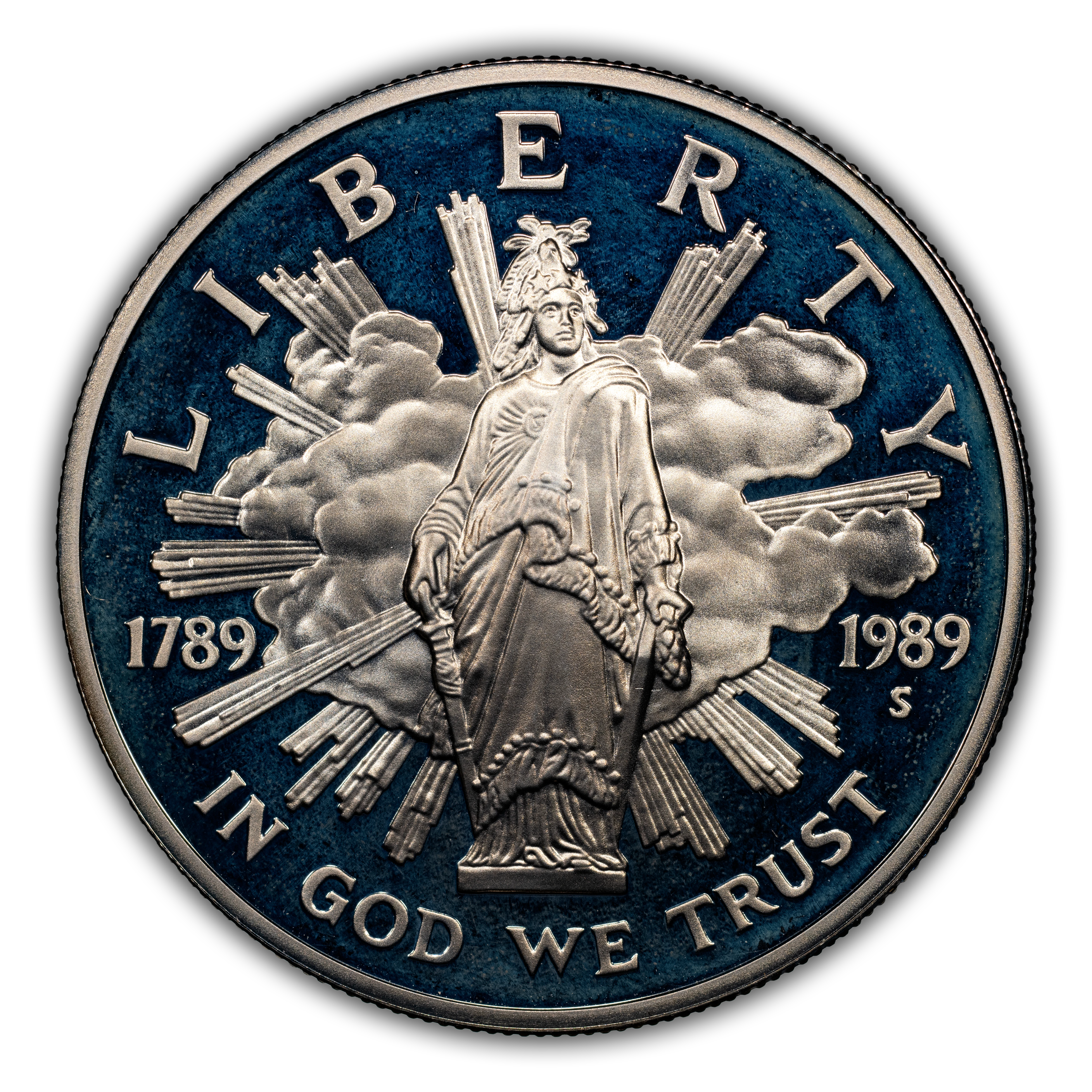 1989-S S$1 Congress Bicentennial PR DCAM