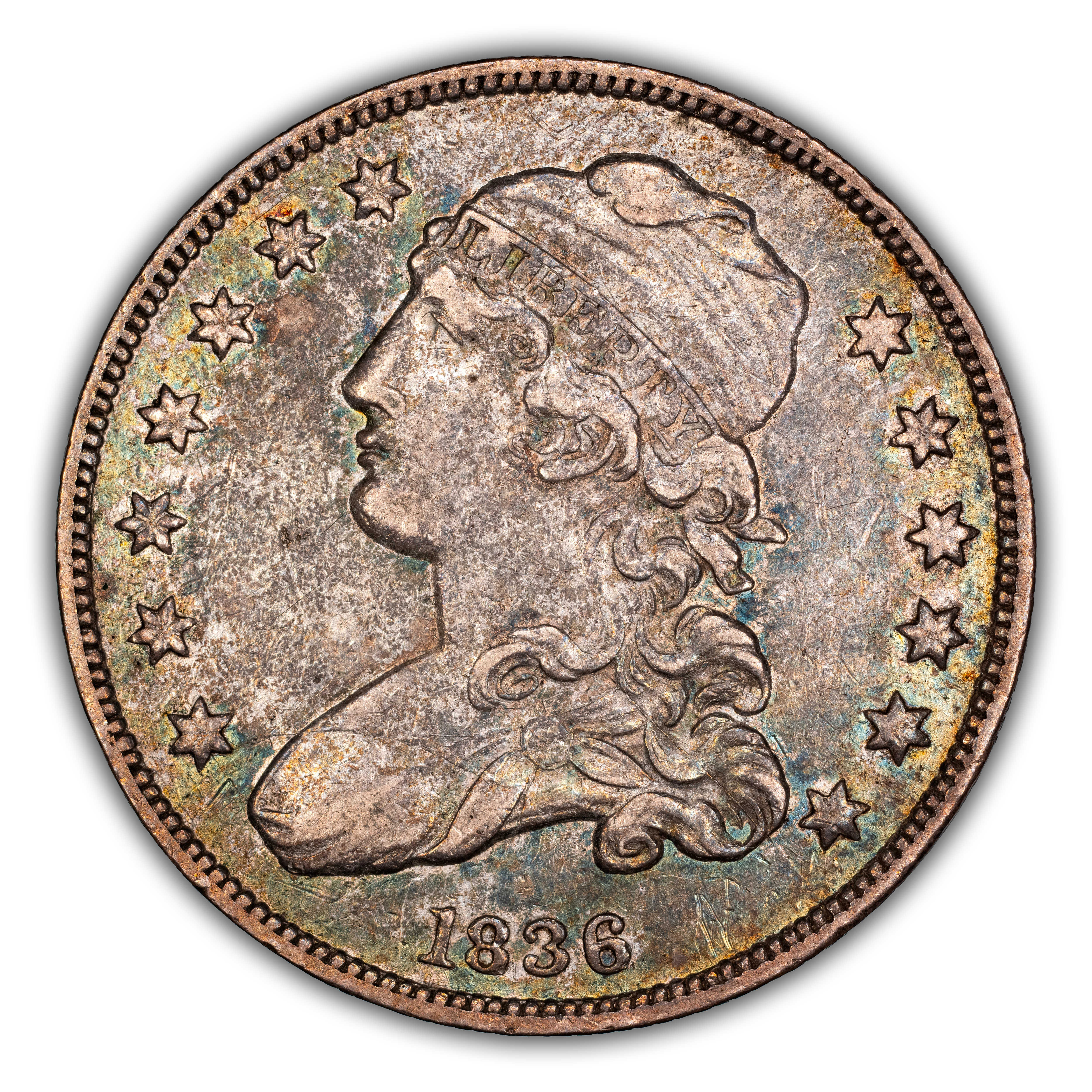 1836 25c MS