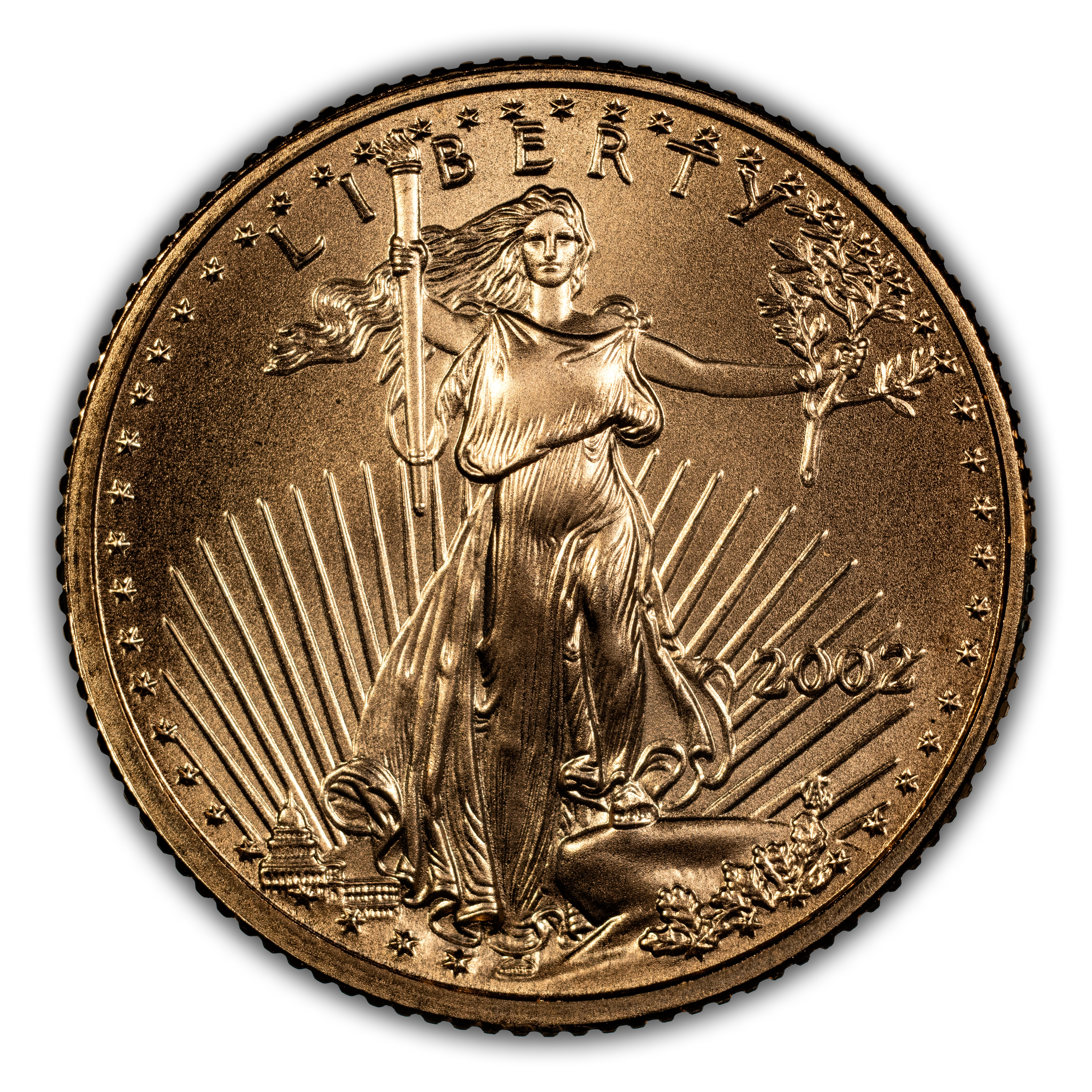 2002 $5 Gold Eagle MS
