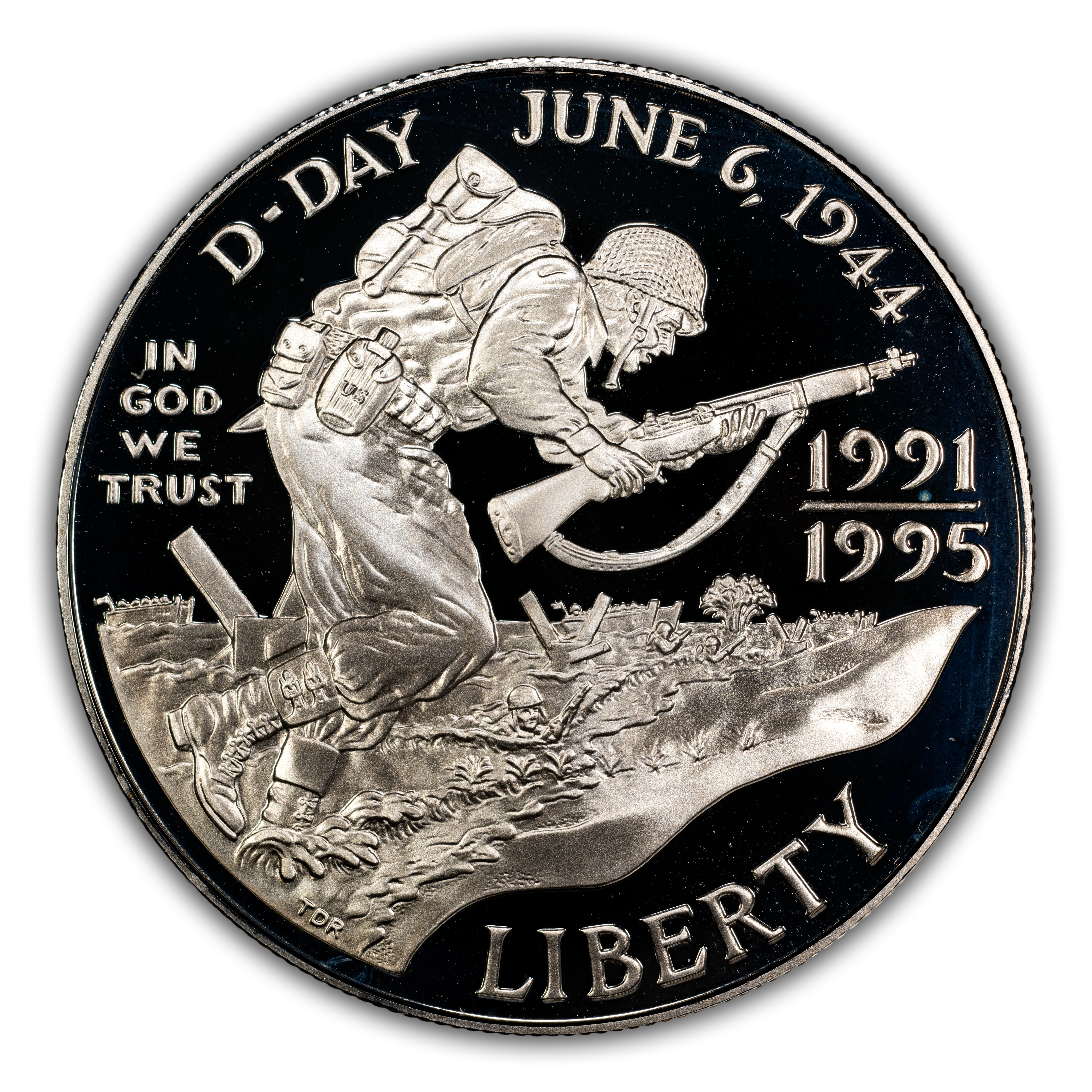 1991-95-W S$1 50th Anniversary of World War II PR DCAM