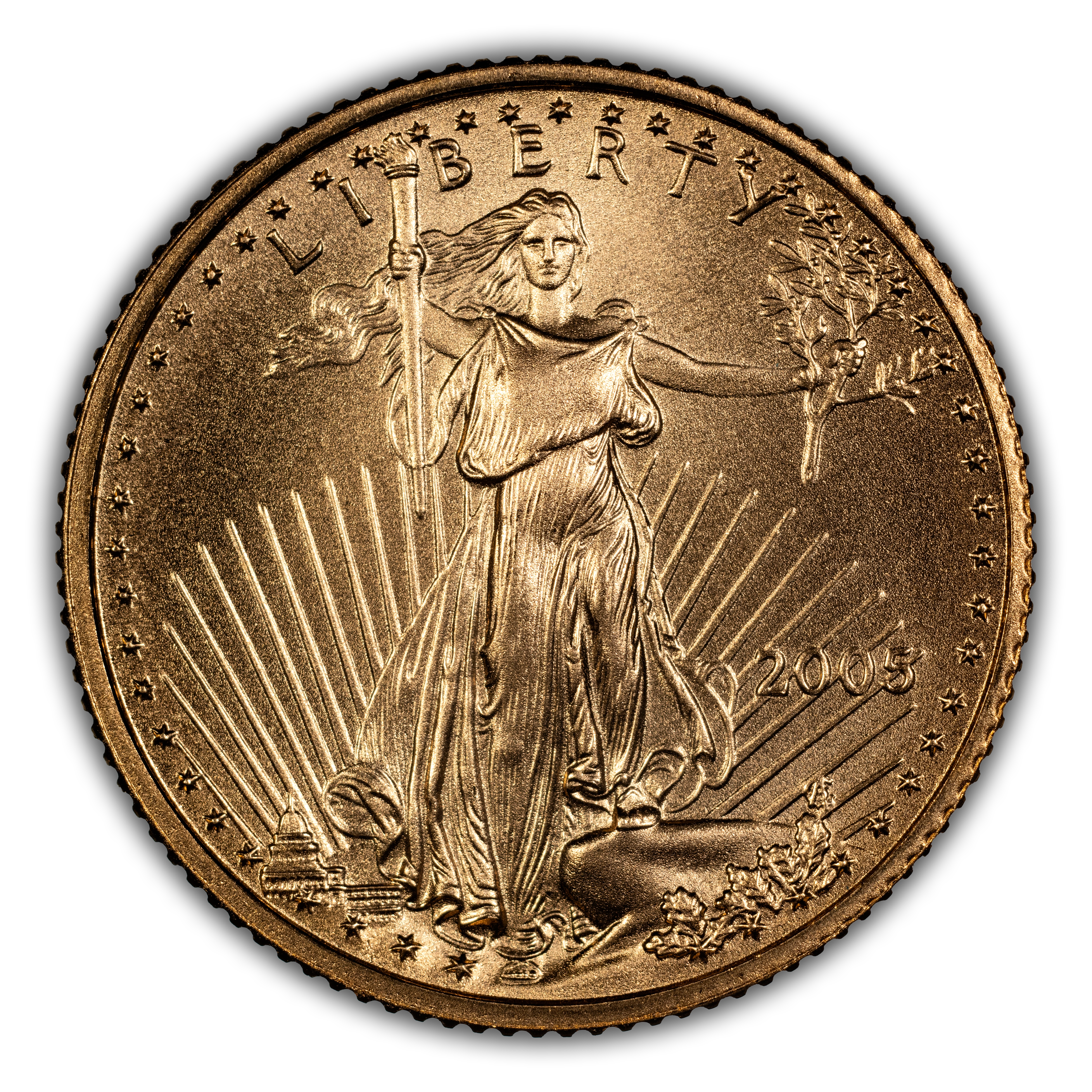 2005 $5 Gold Eagle MS