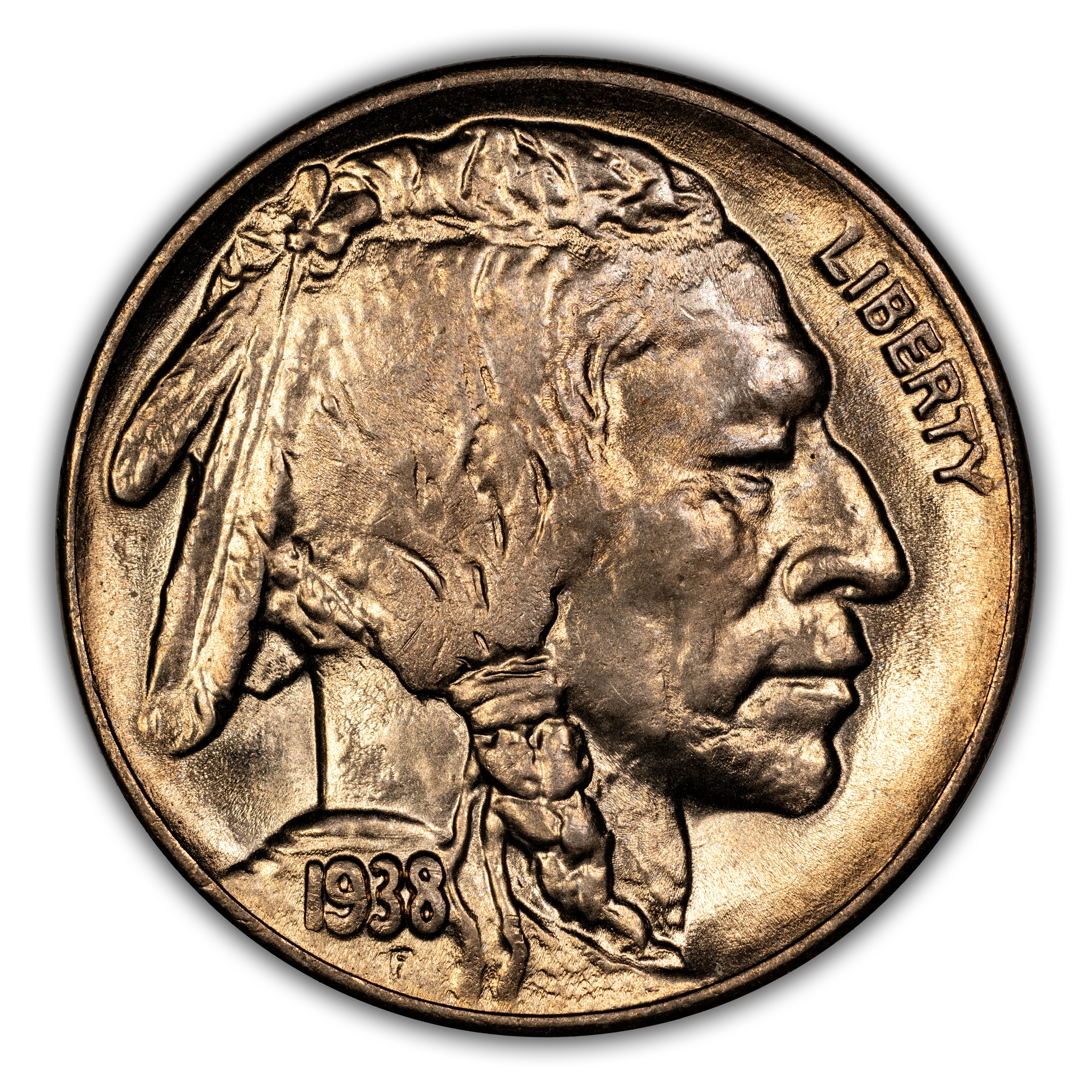 1938-D/D 5c Buffalo MS thumbnail 8