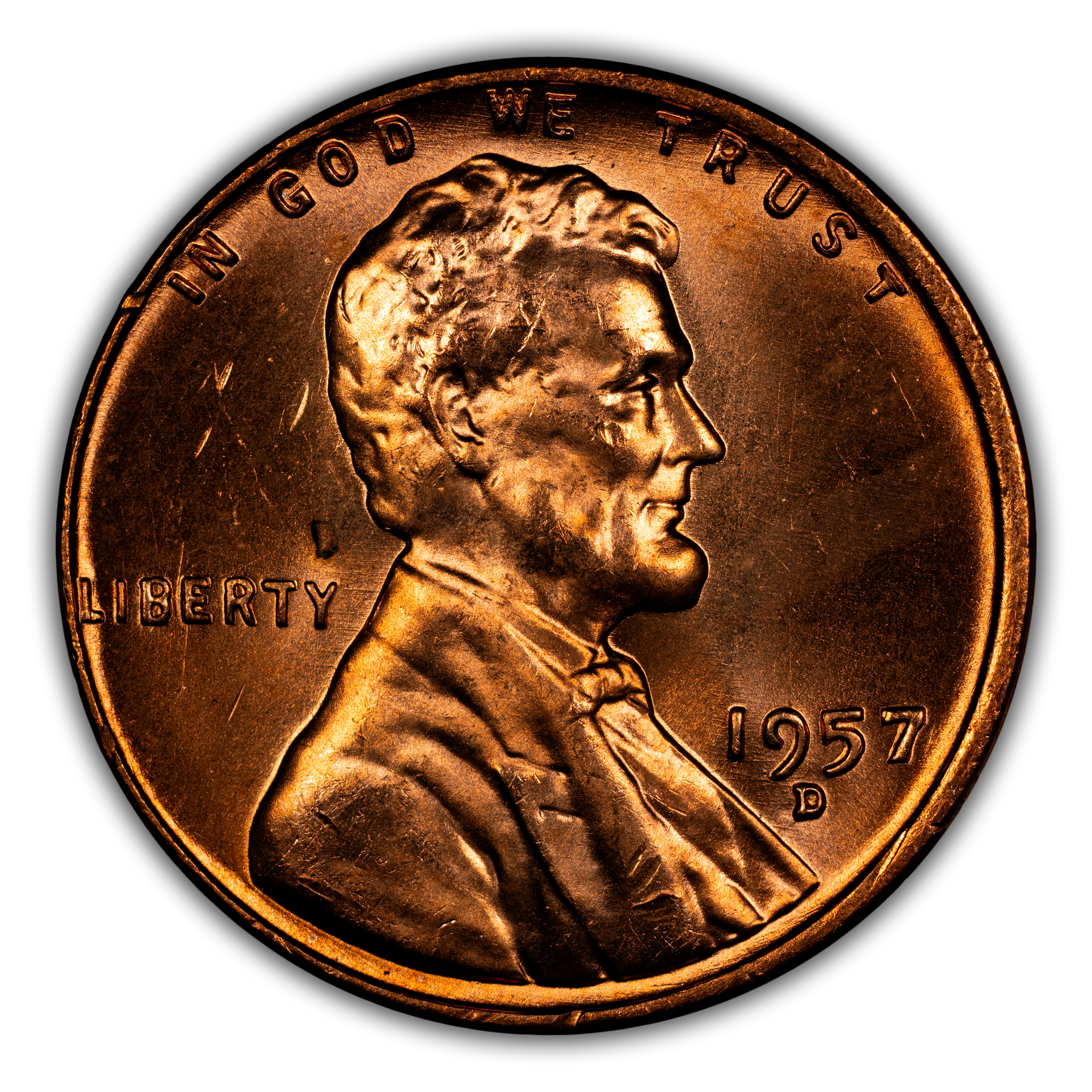 1957-D 1c MS BN thumbnail 4