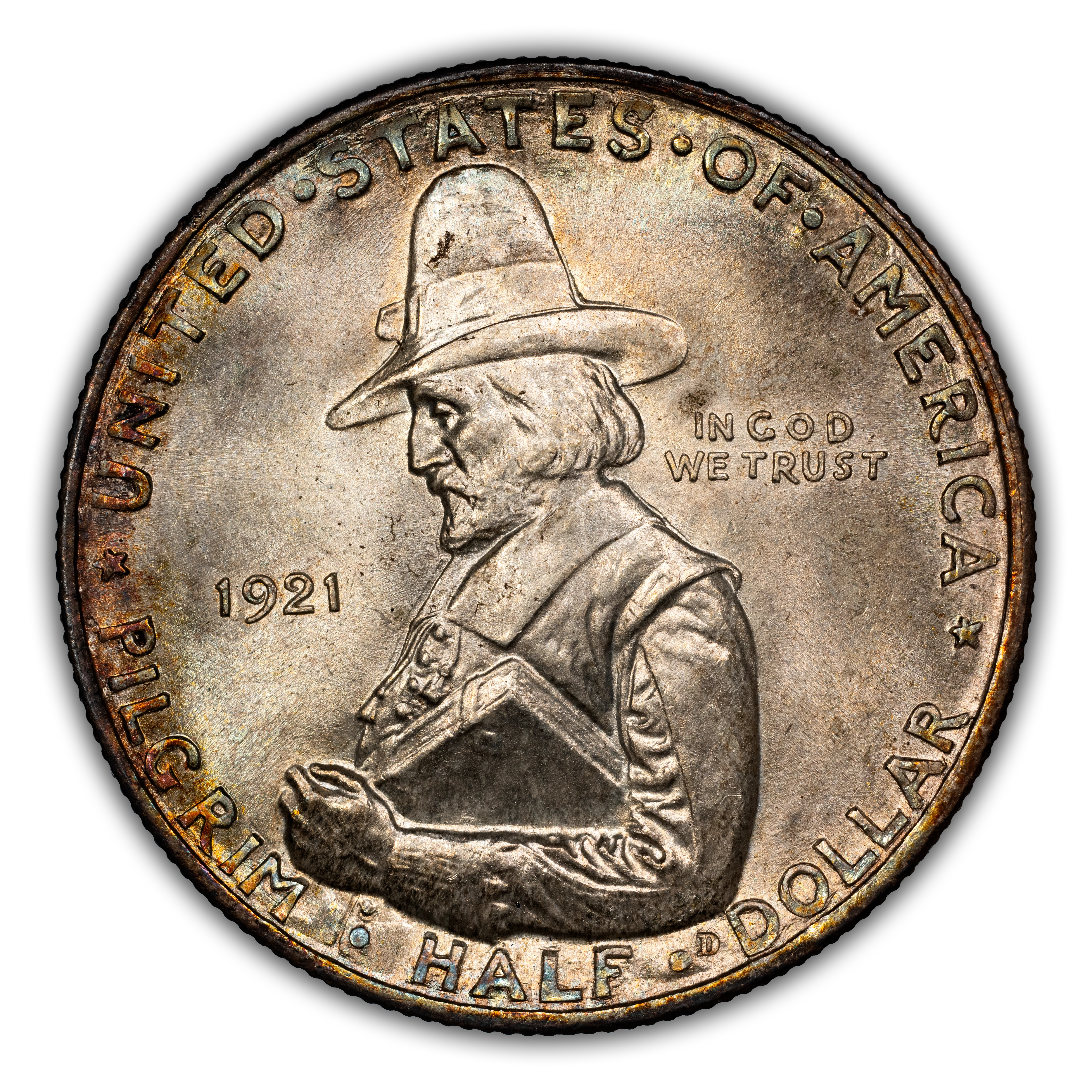 1921 50c Pilgrim MS thumbnail 4