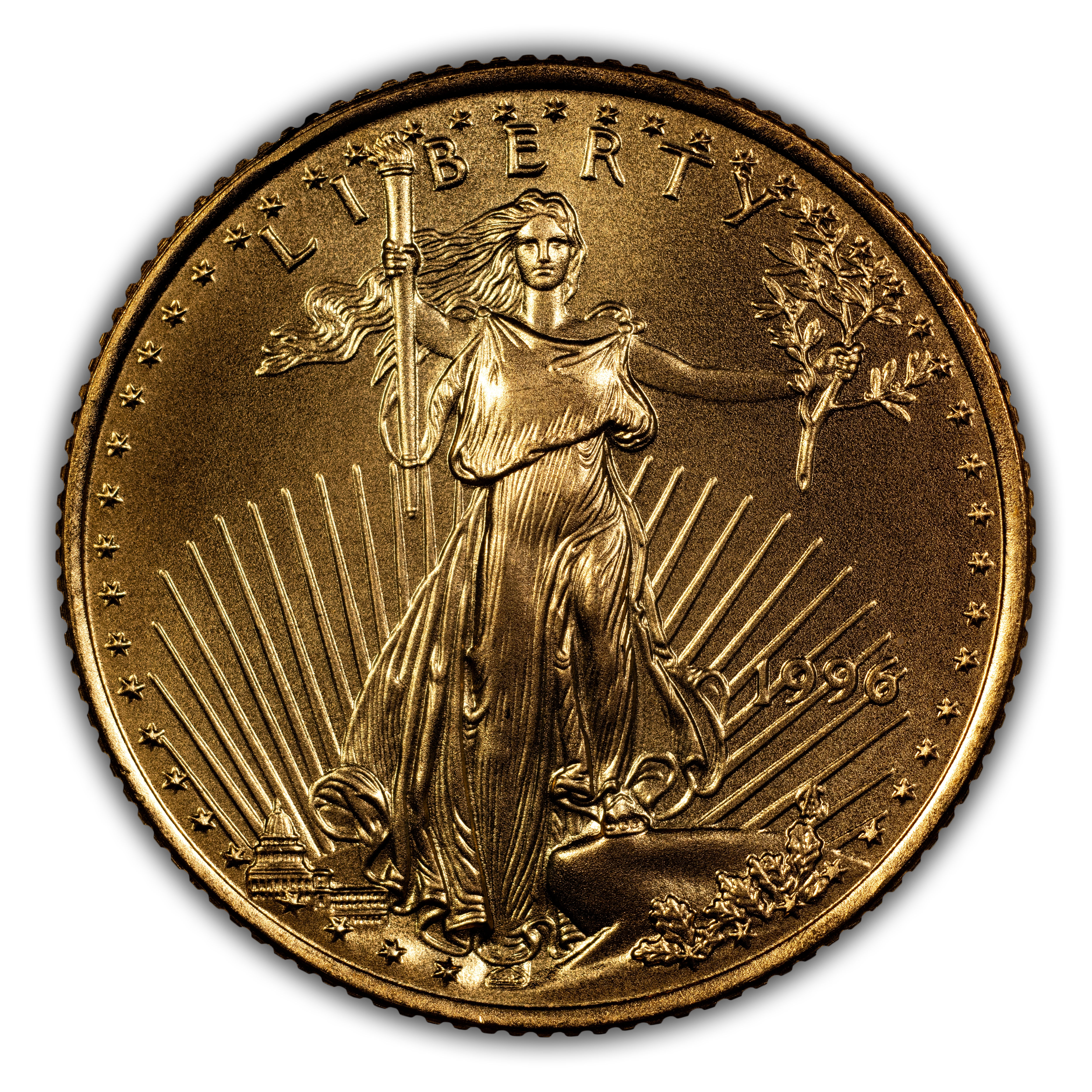 1996 $10 Gold Eagle MS