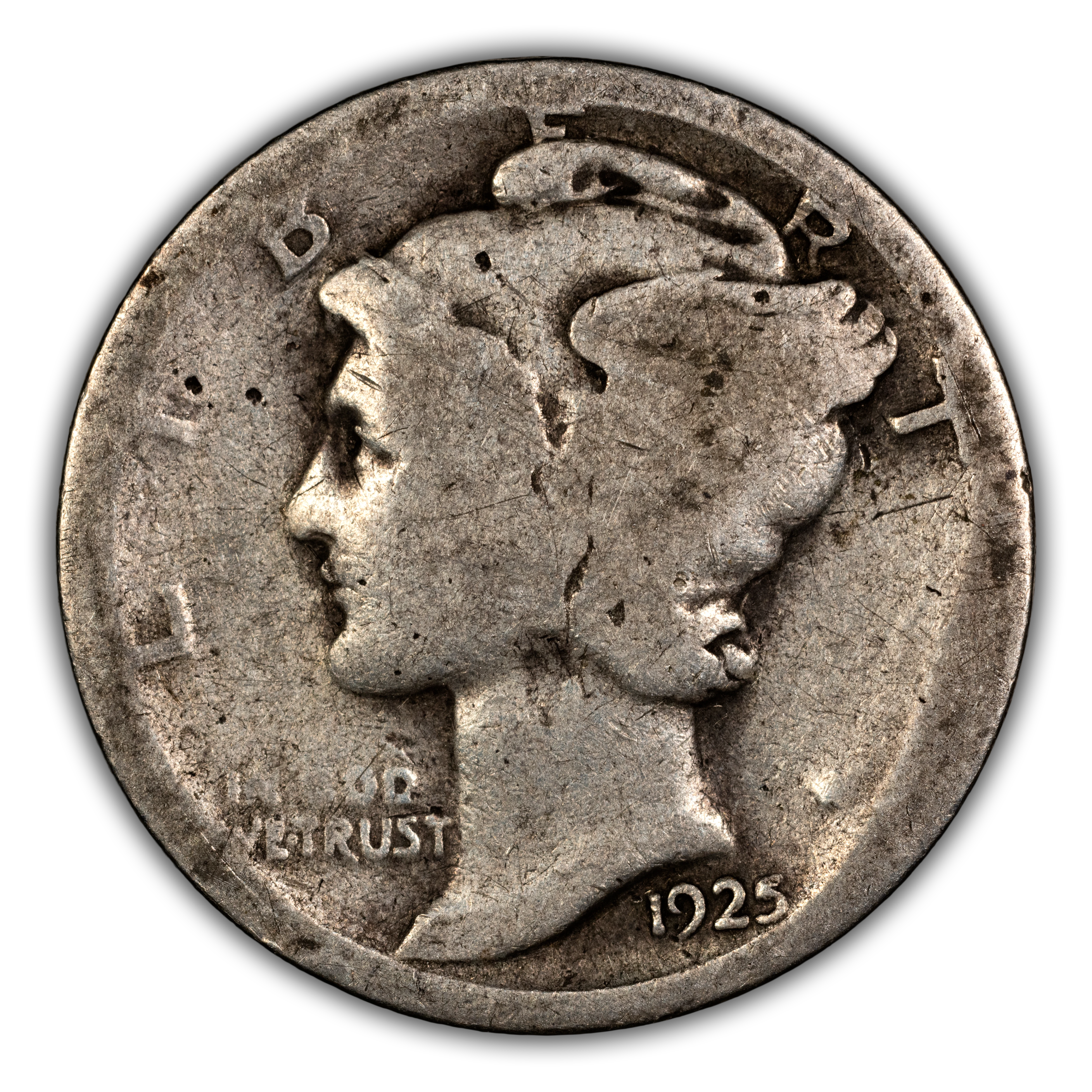 1925 10c MS