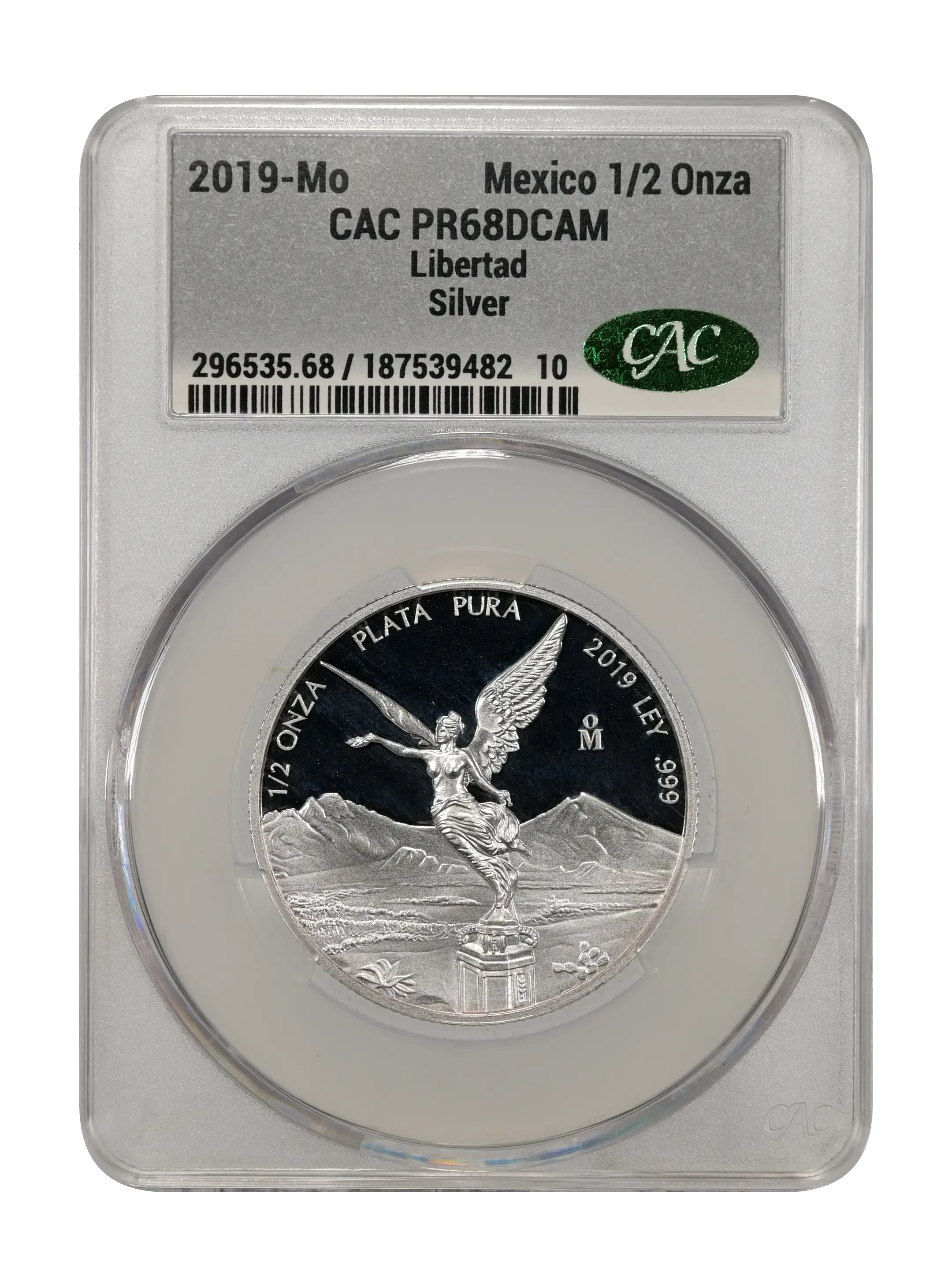 Mexico 1998 Silver 1/2 Onza Libertad, Proof Coin Values & Prices