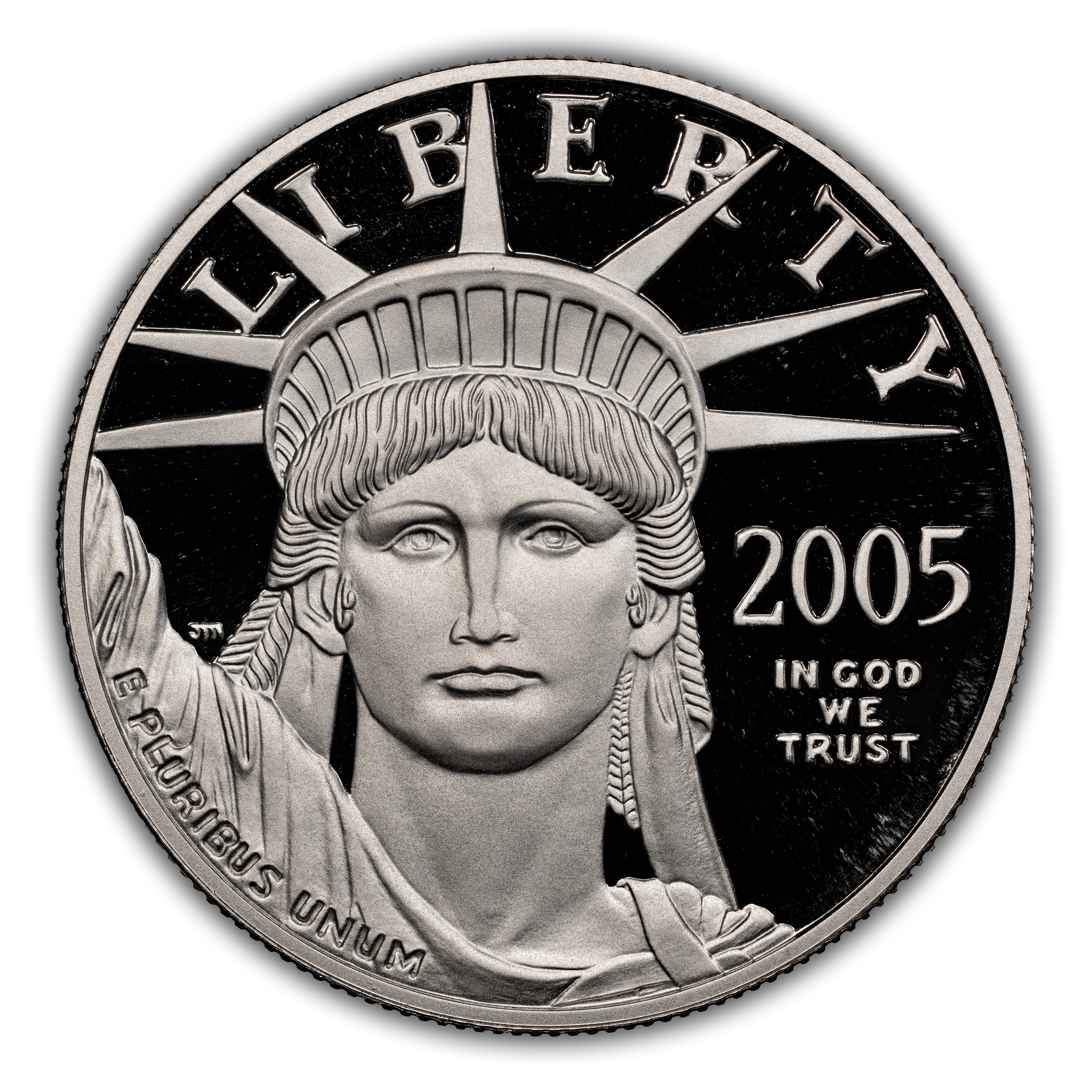 2005-W P$100 Platinum Eagle PR DCAM