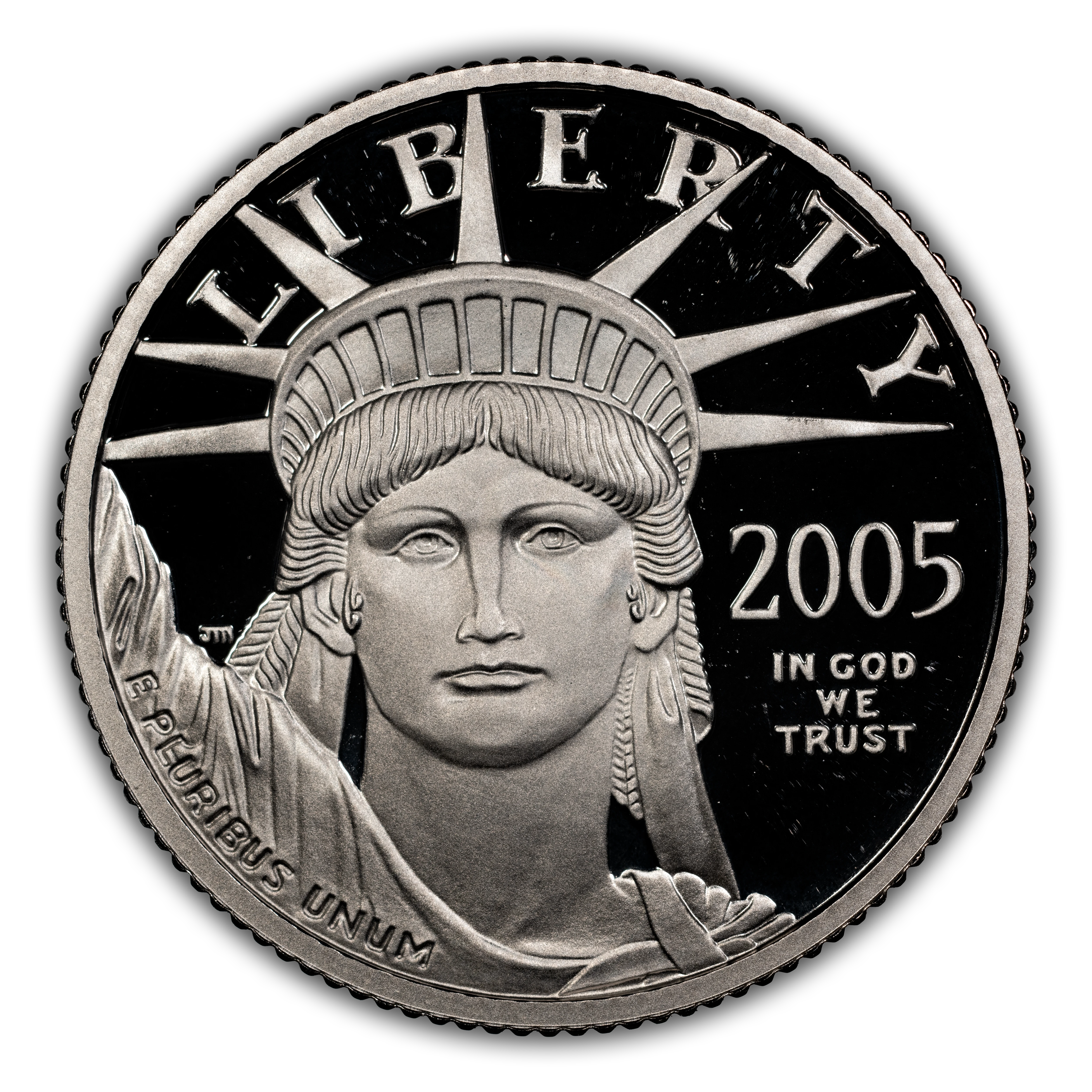2005-W $25 Platinum Eagle PR DCAM