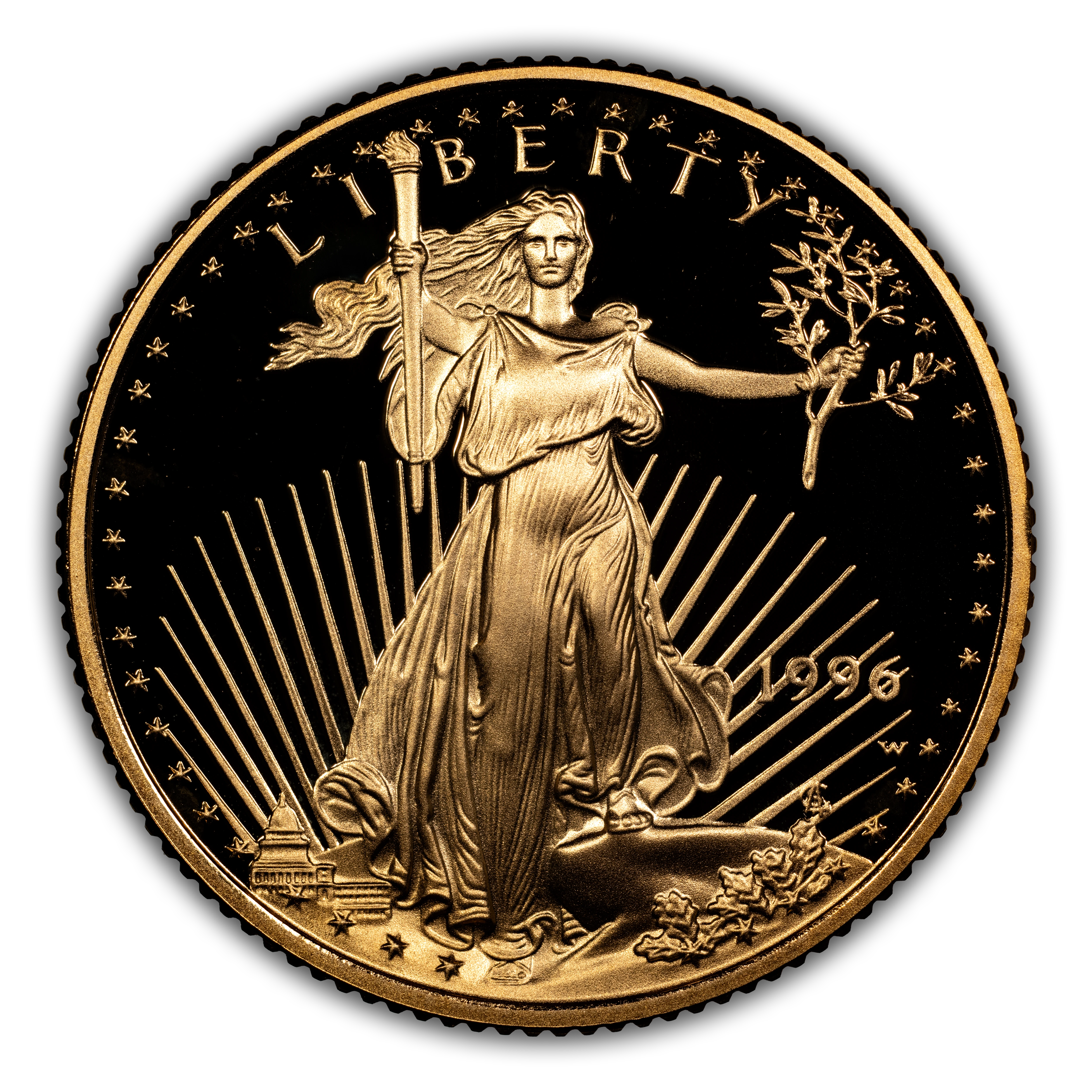 1996-W $10 Gold Eagle PR DCAM