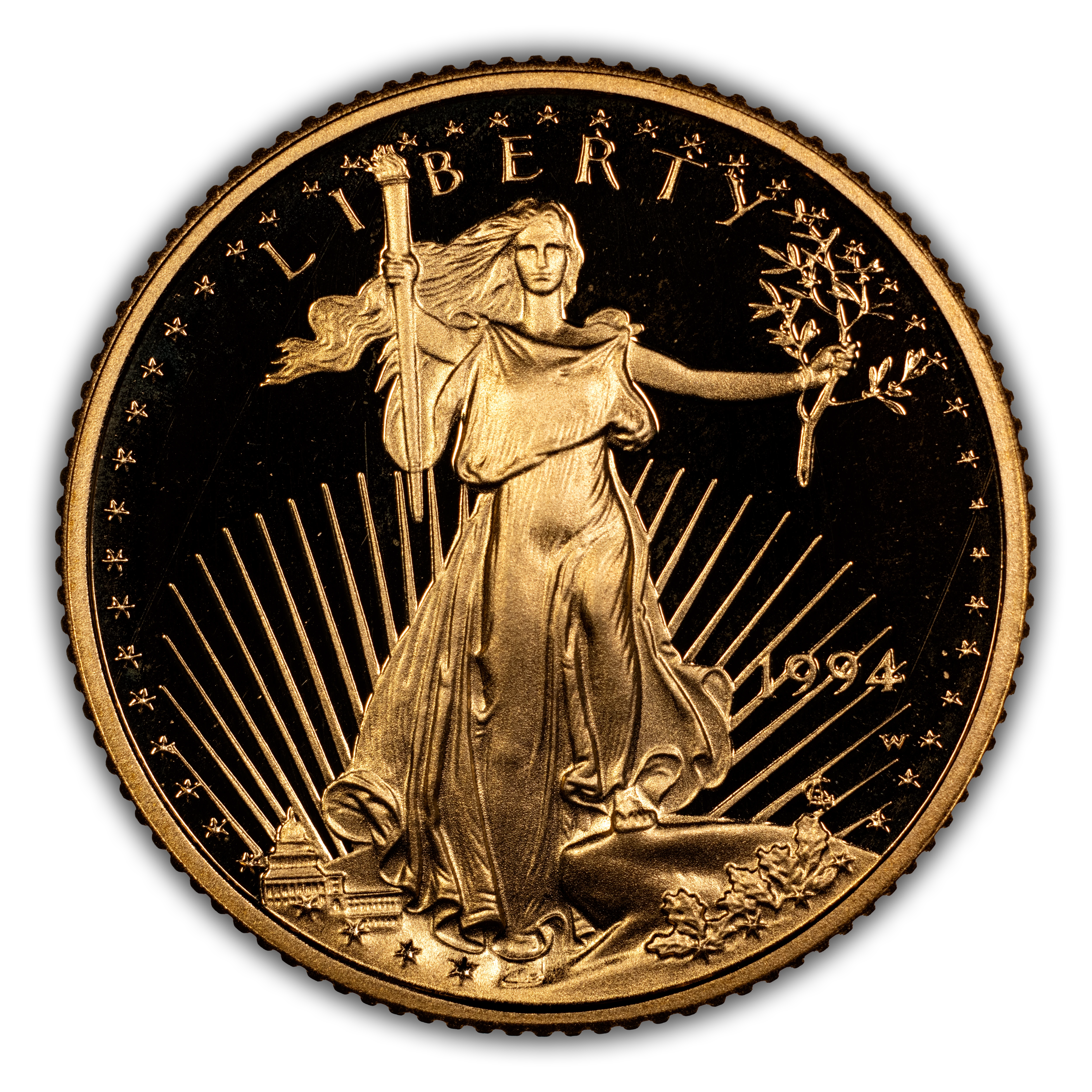 1994-W $5 Gold Eagle PR DCAM