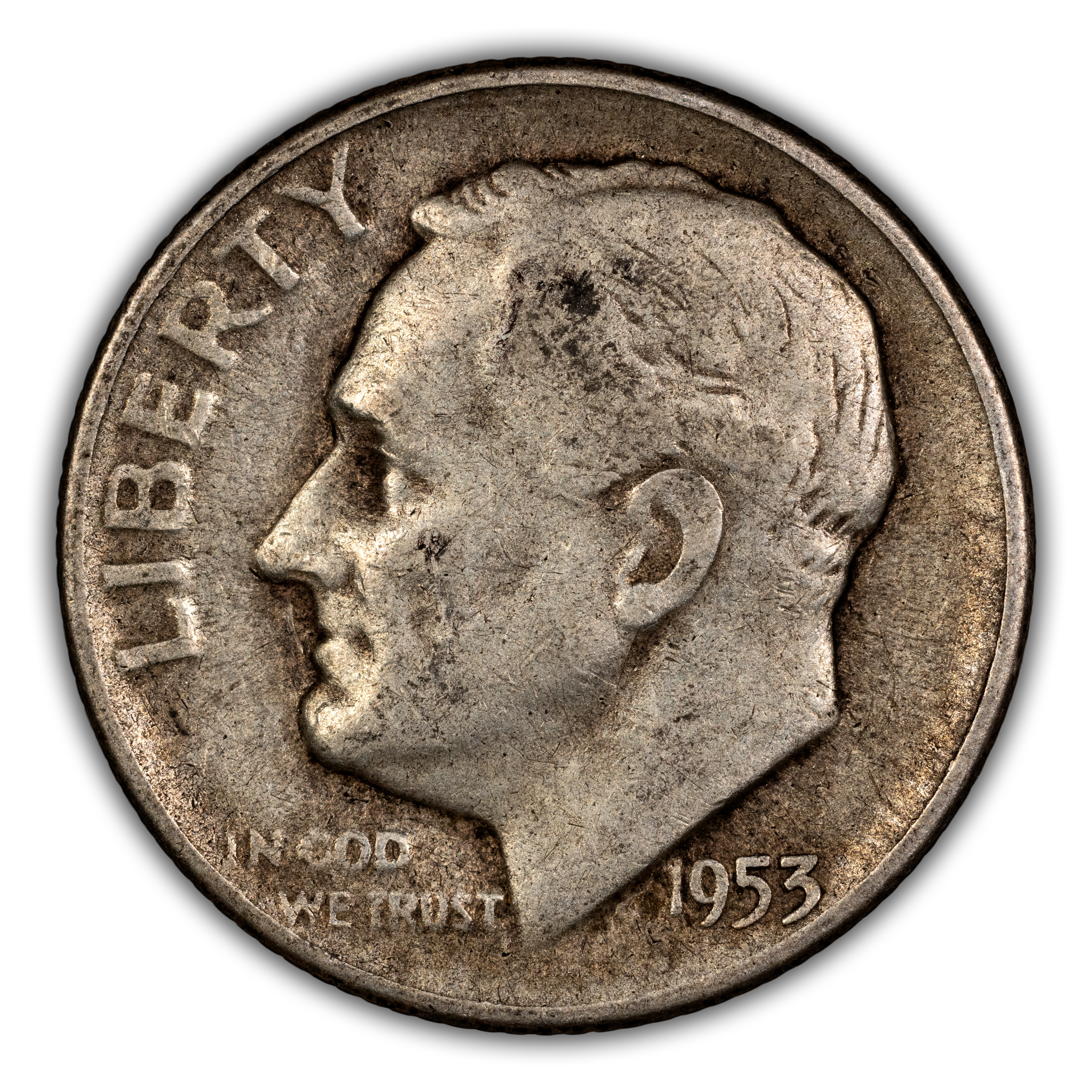 1953-S 10c MS