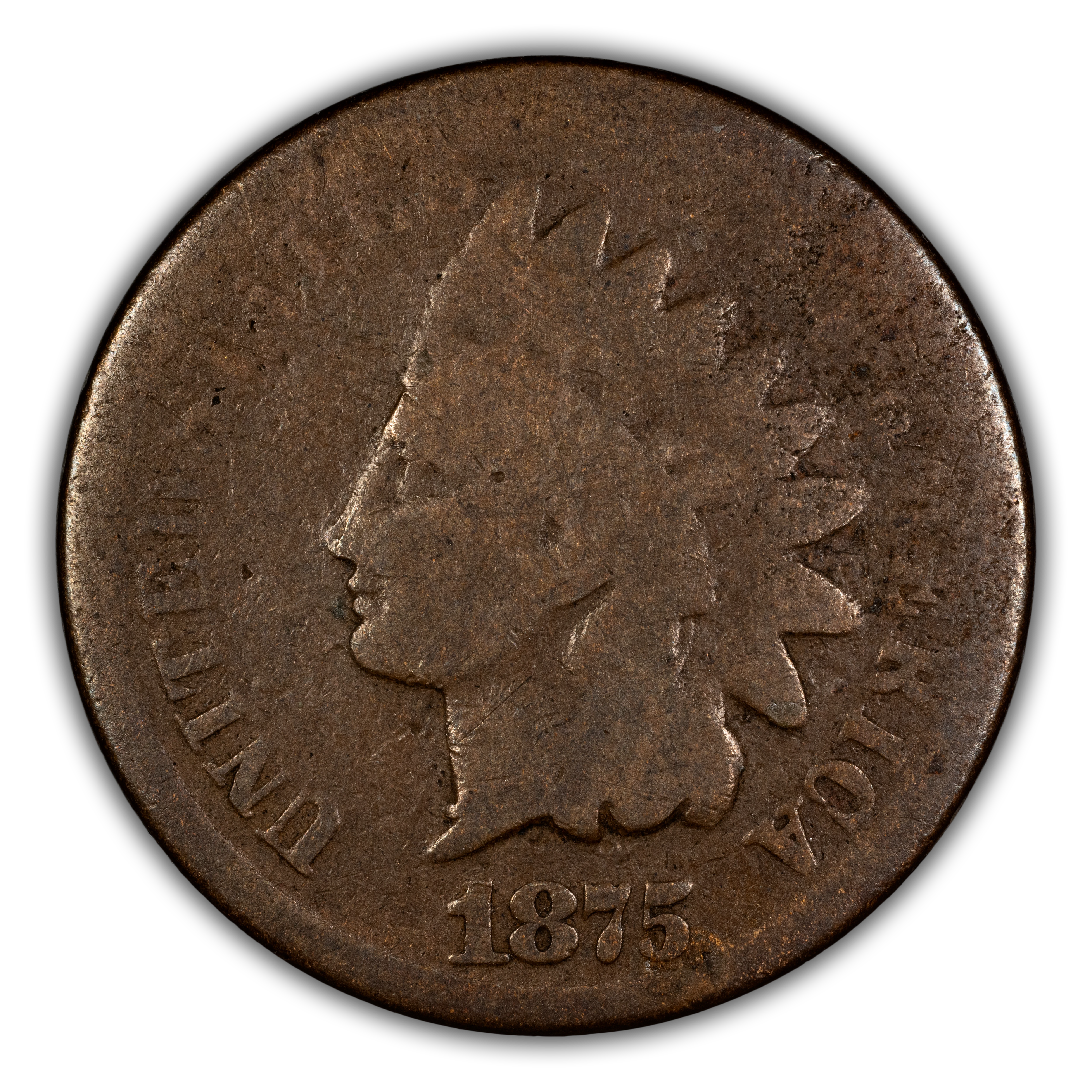 1875 1c MS BN