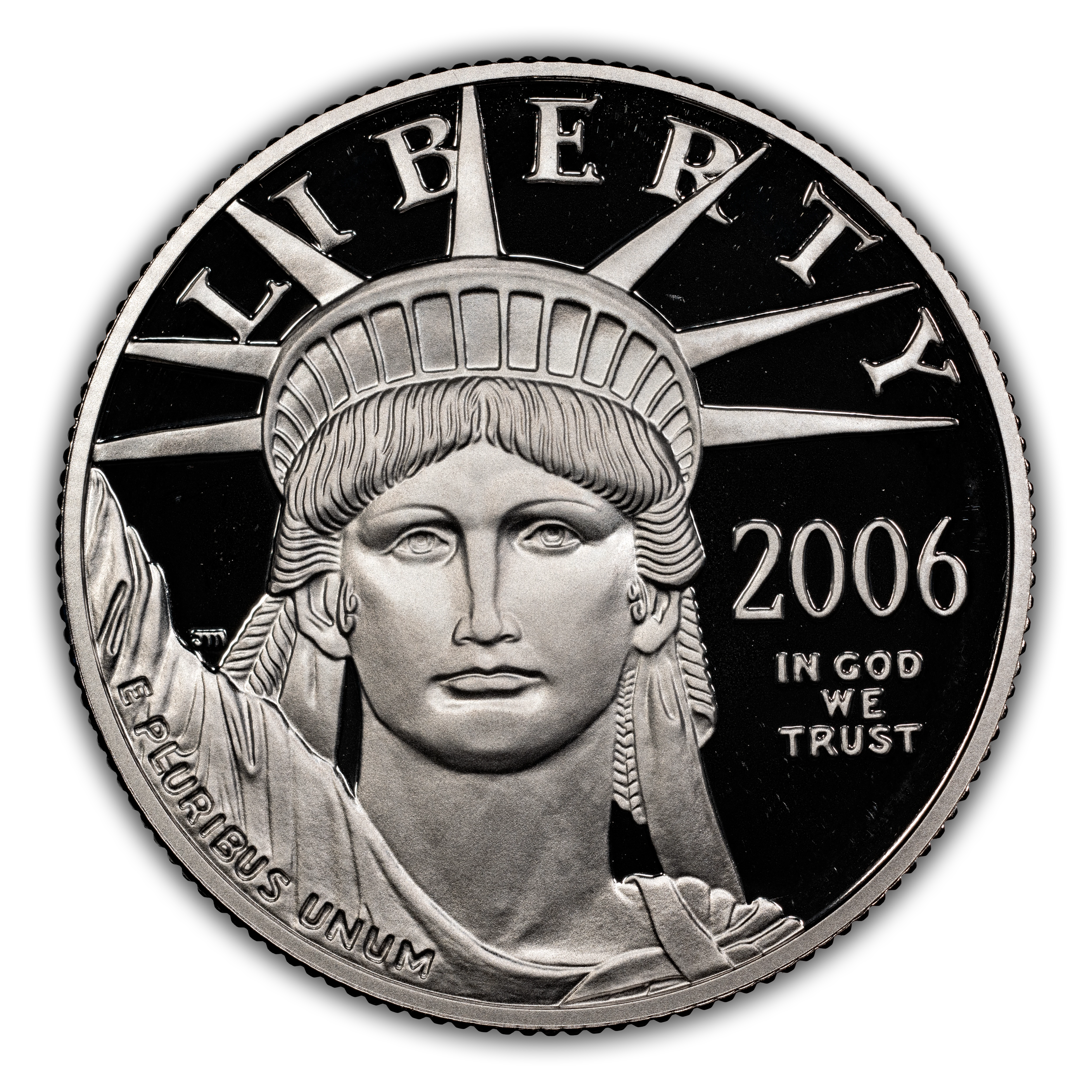 2006-W P$50 Platinum Eagle PR DCAM