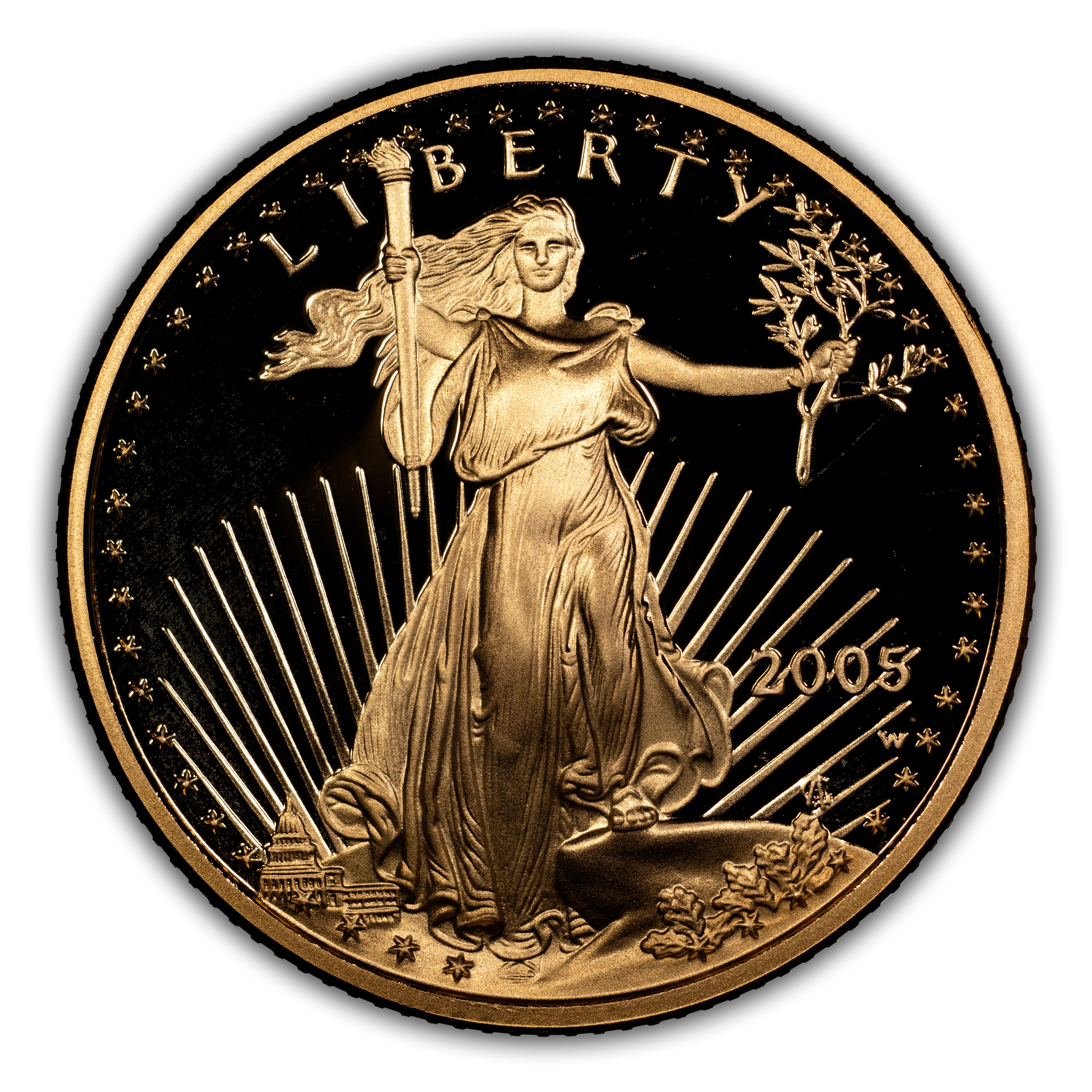 2005-W $10 Gold Eagle PR DCAM