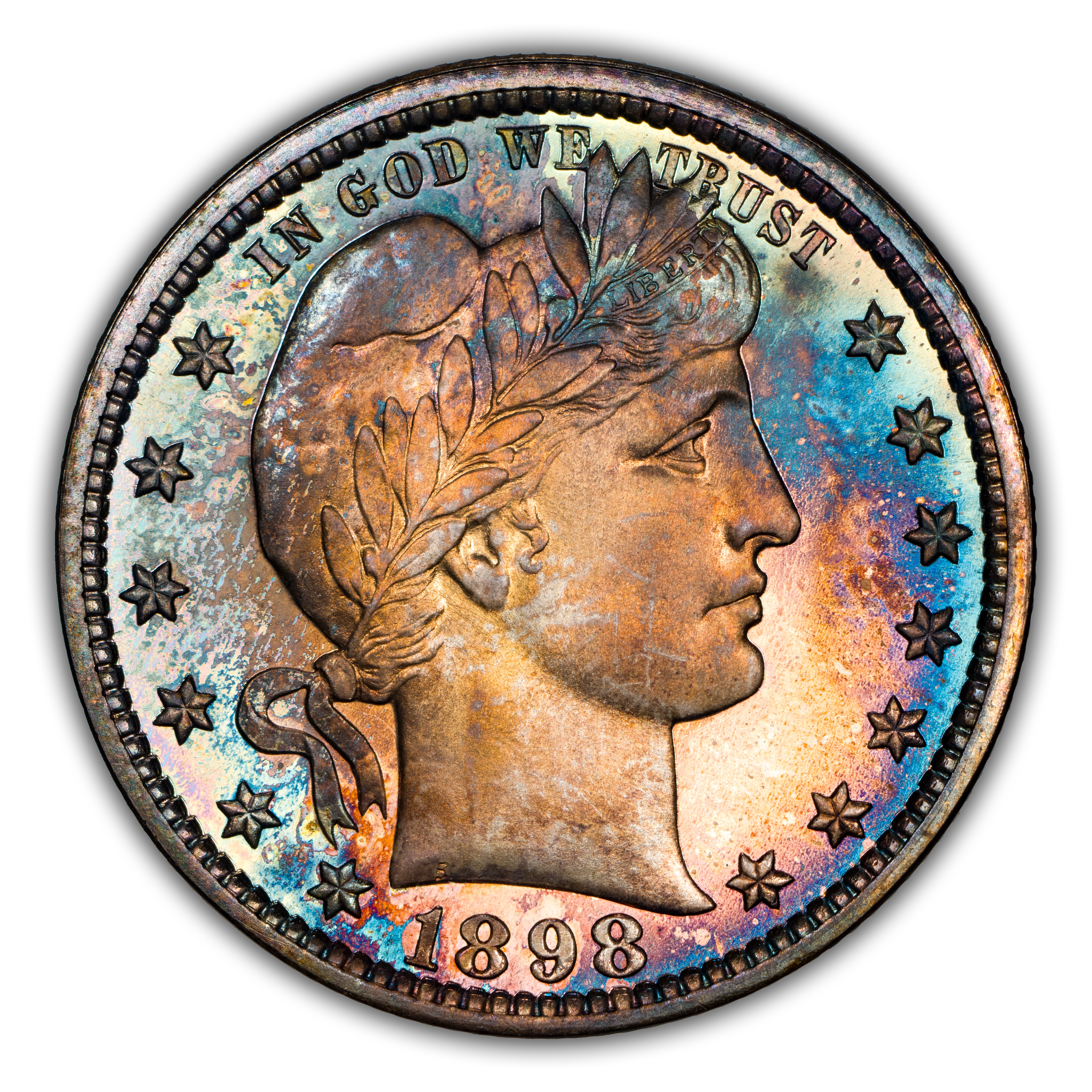 1898 25c PR CAM