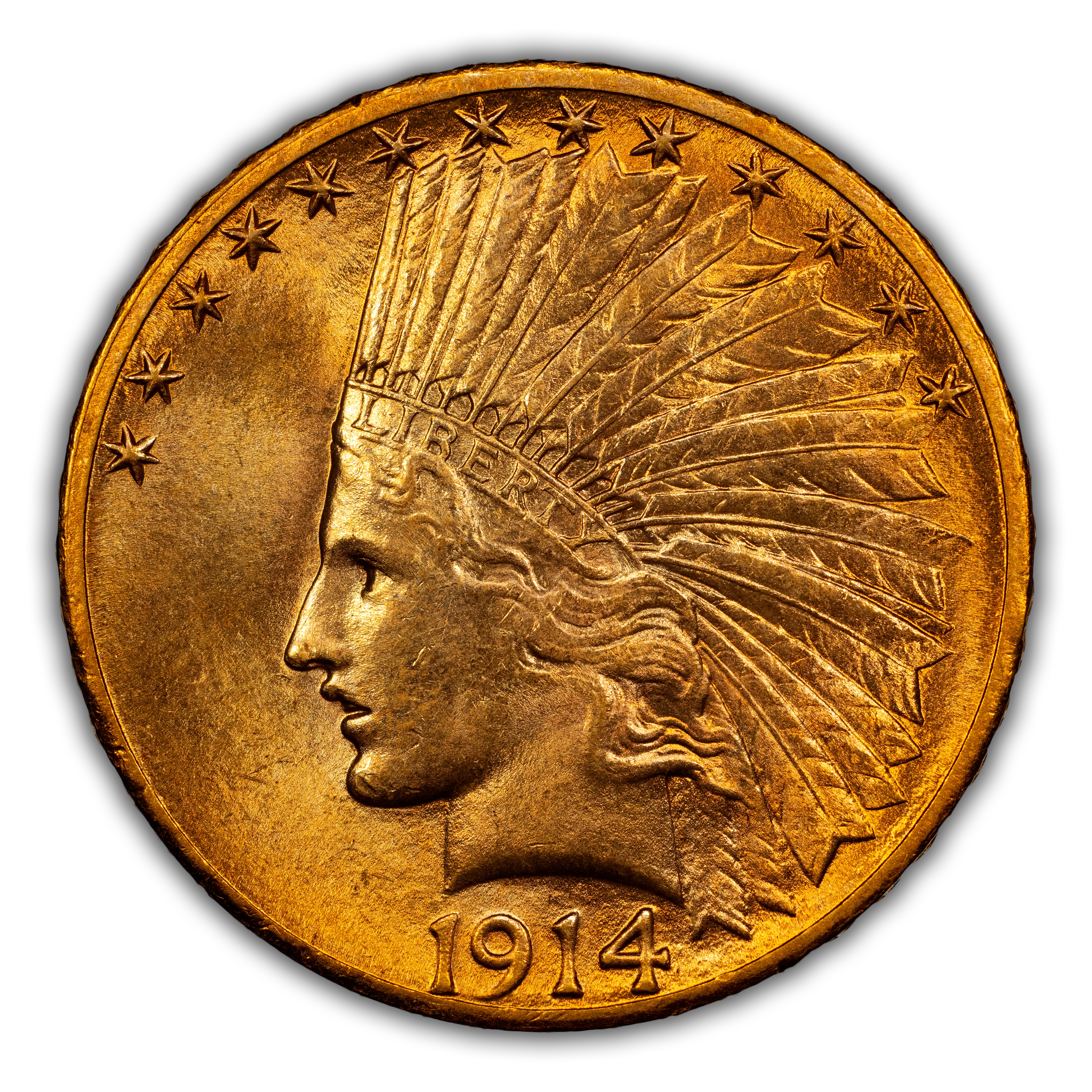 1914-S $10 MS
