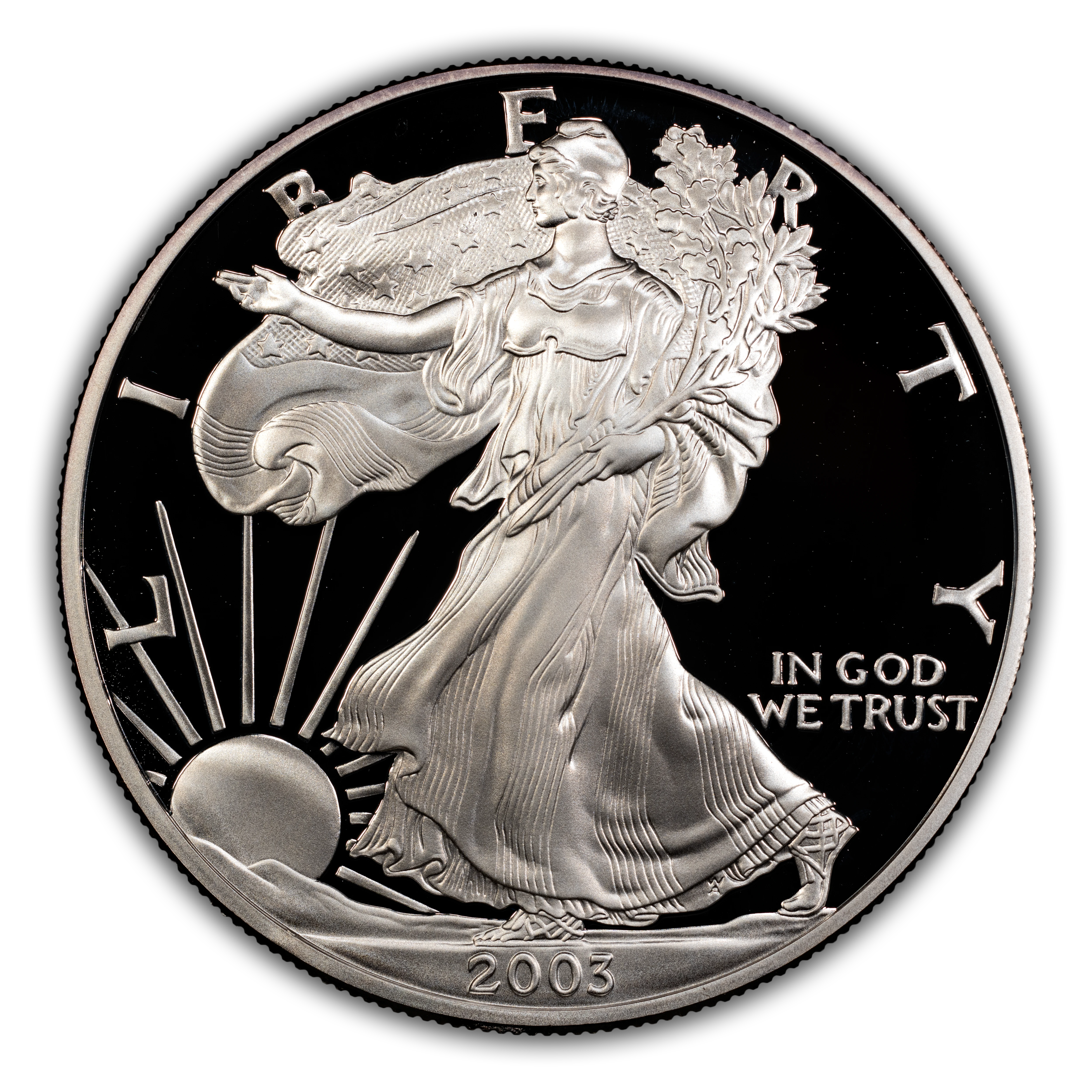2003-W $1 Silver Eagle PR DCAM
