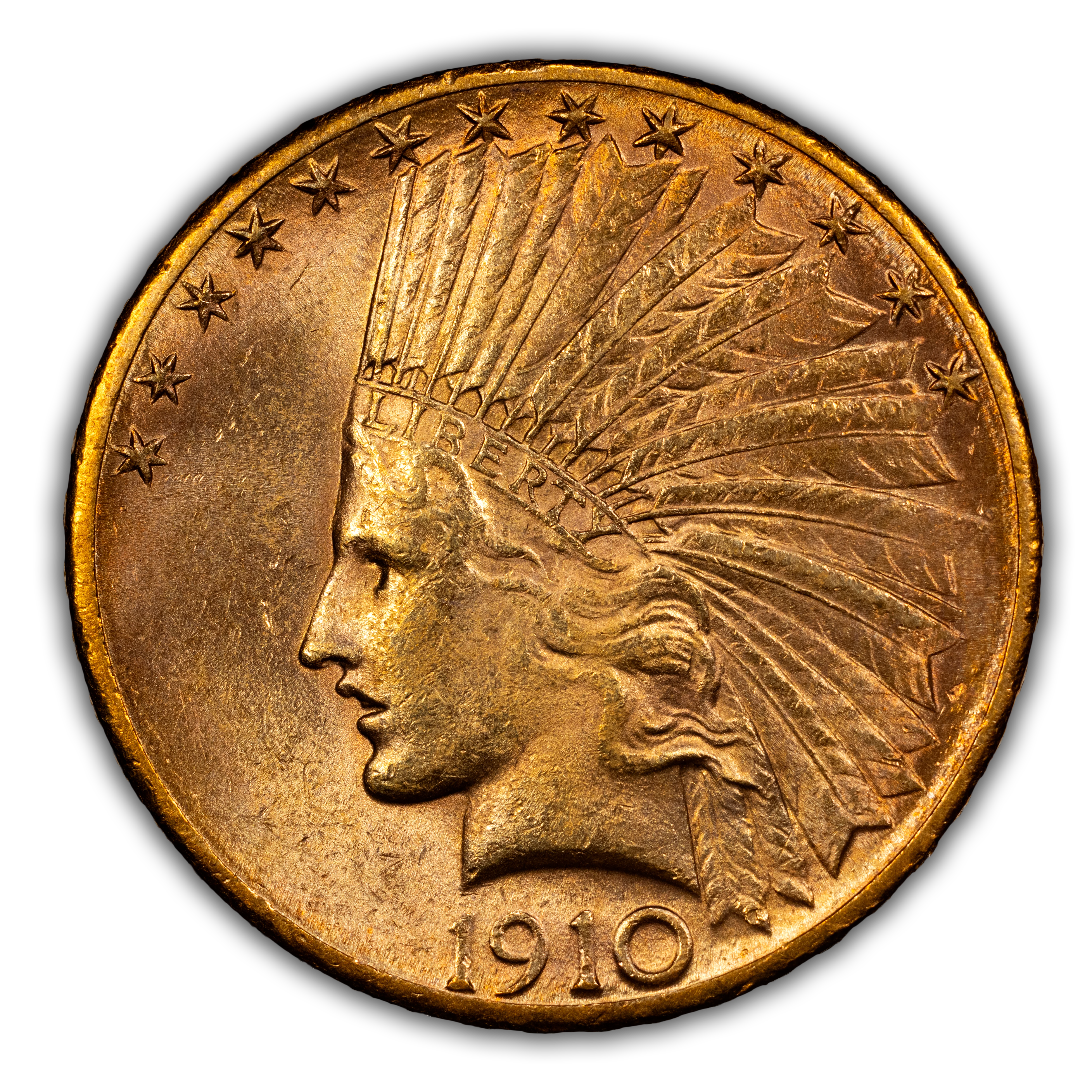 1910-S $10  MS thumbnail 4
