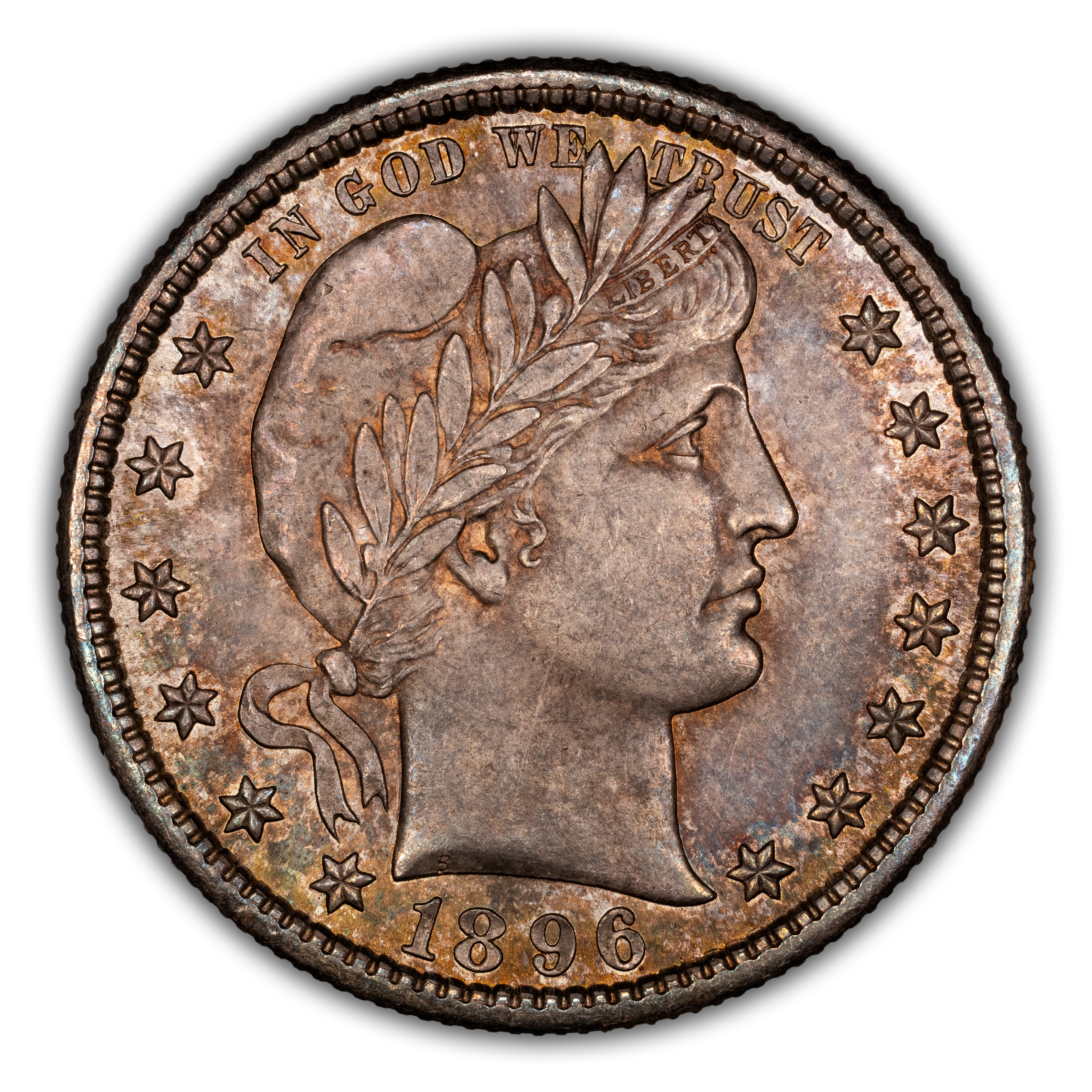 1896-S 25c MS