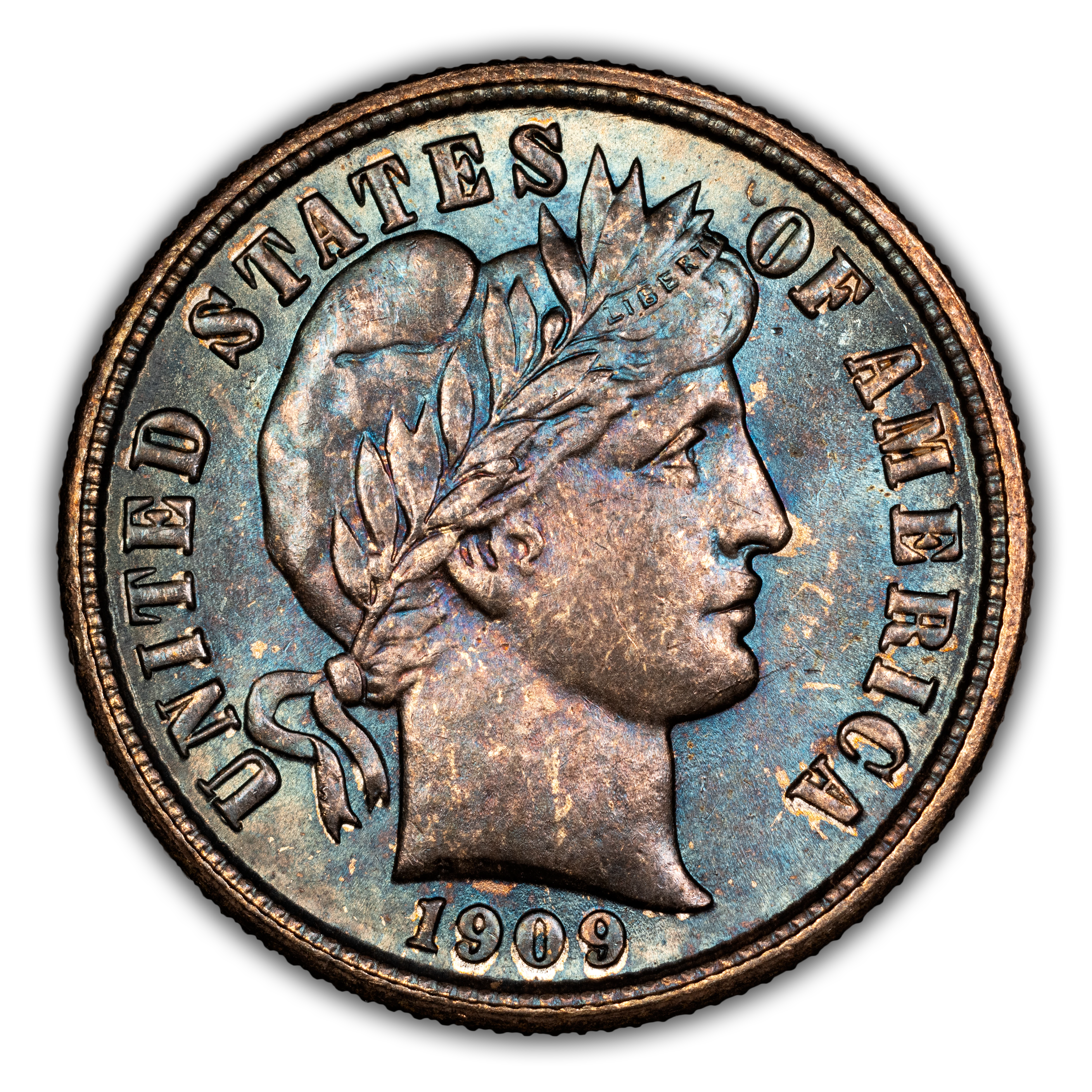 1909-S 10c MS