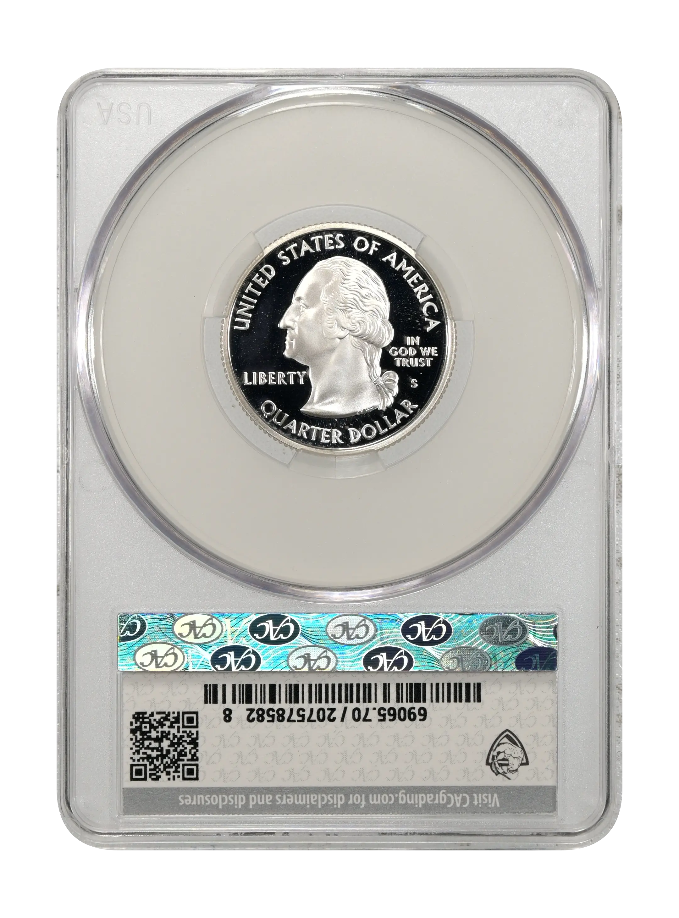 2008-S 25c Arizona, Silver PR DCAM thumbnail 13