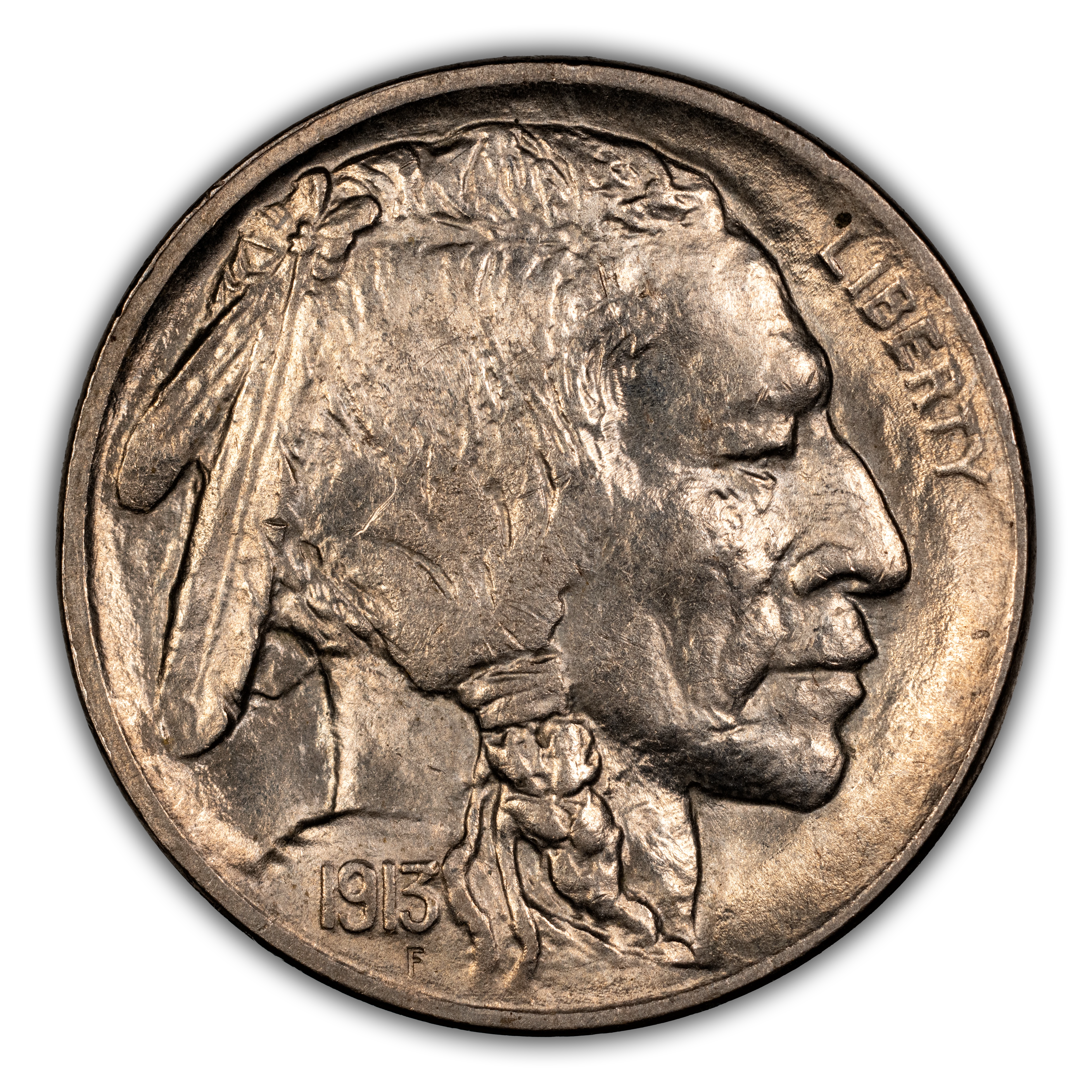 1913 5c Buffalo, Type 2 MS thumbnail 6