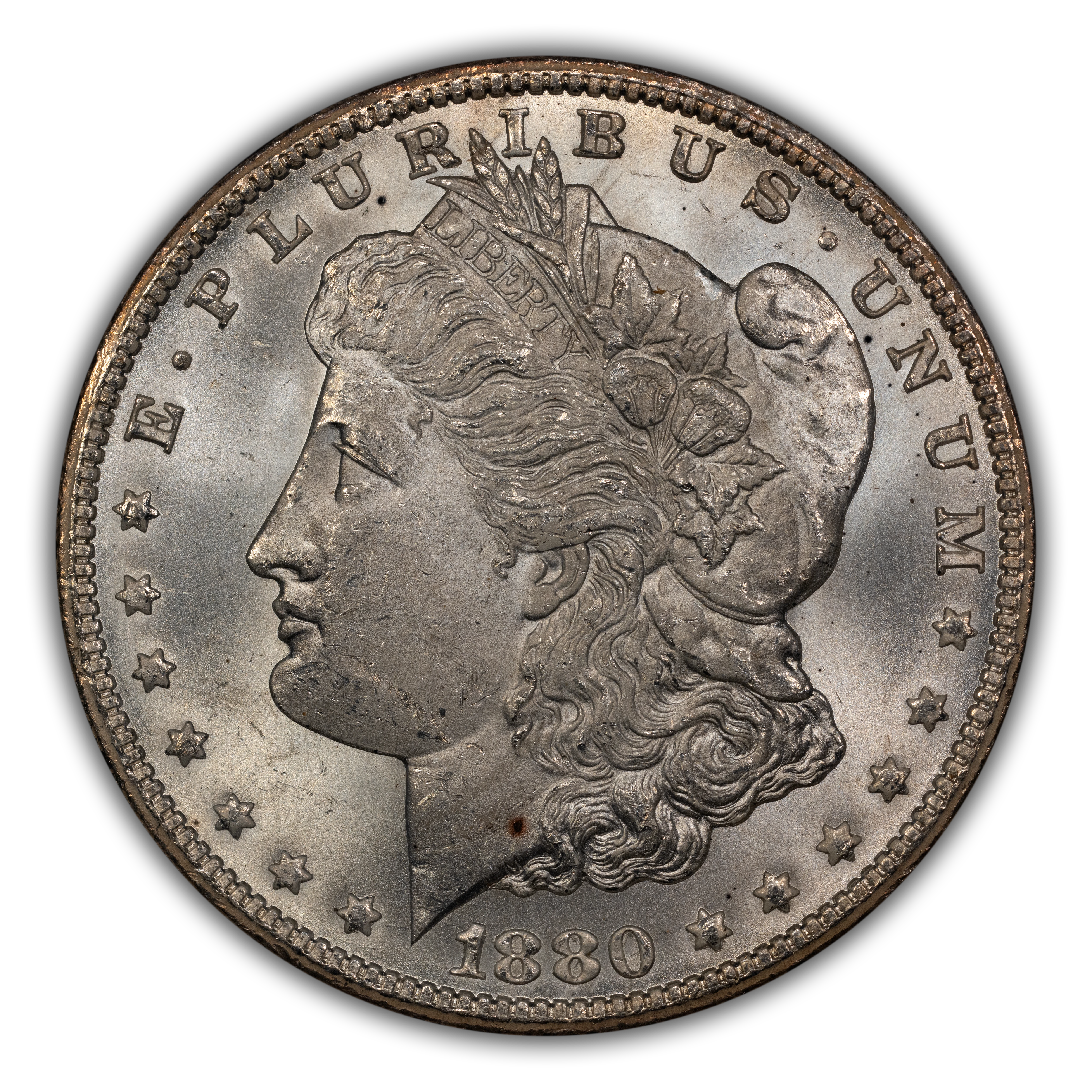 1880/79-CC $1  Reverse of 1878, GSA Hoard, Hard package, VAM-4 MS thumbnail 3