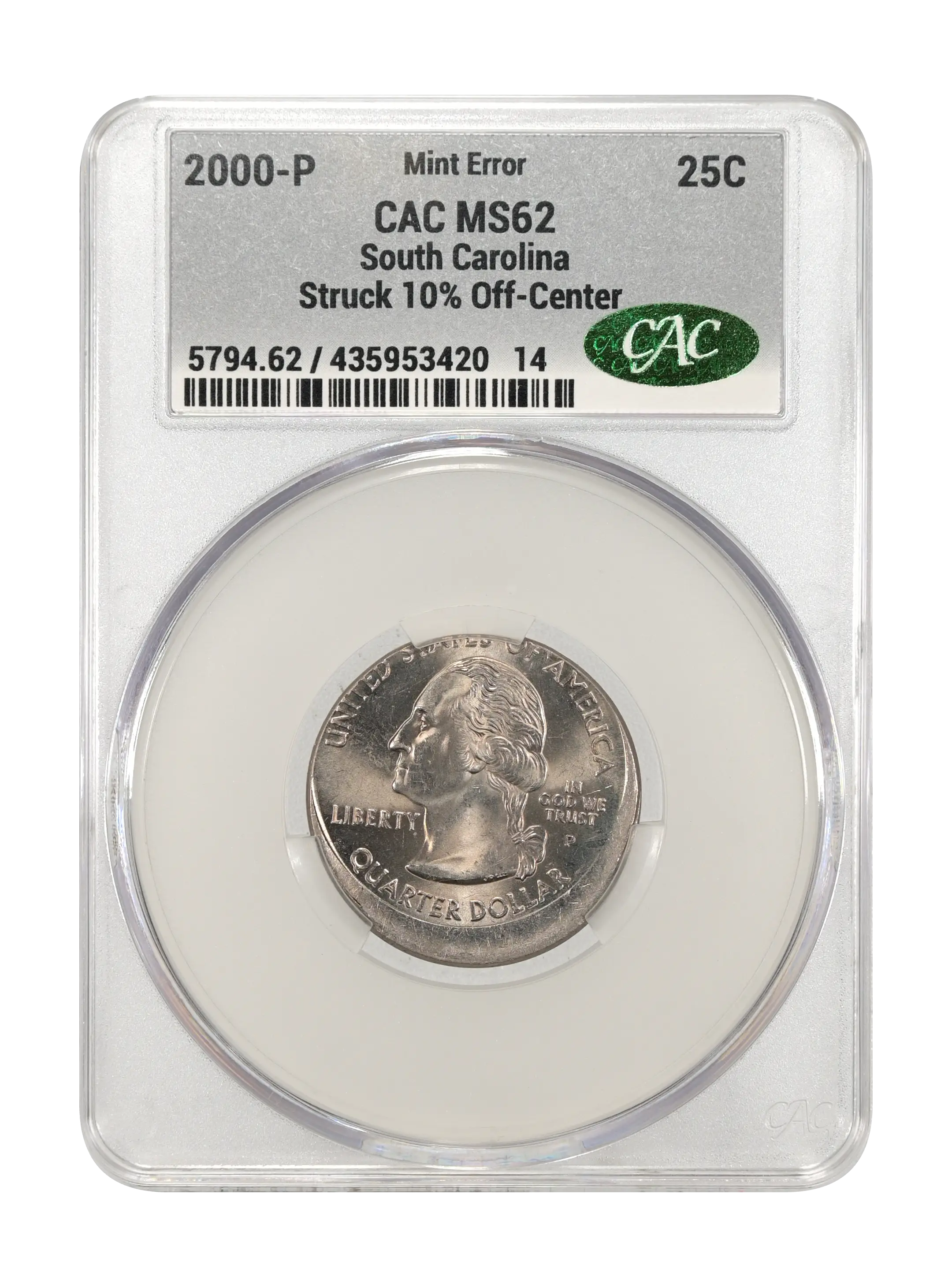 2000-P 25c South Carolina MS thumbnail 13