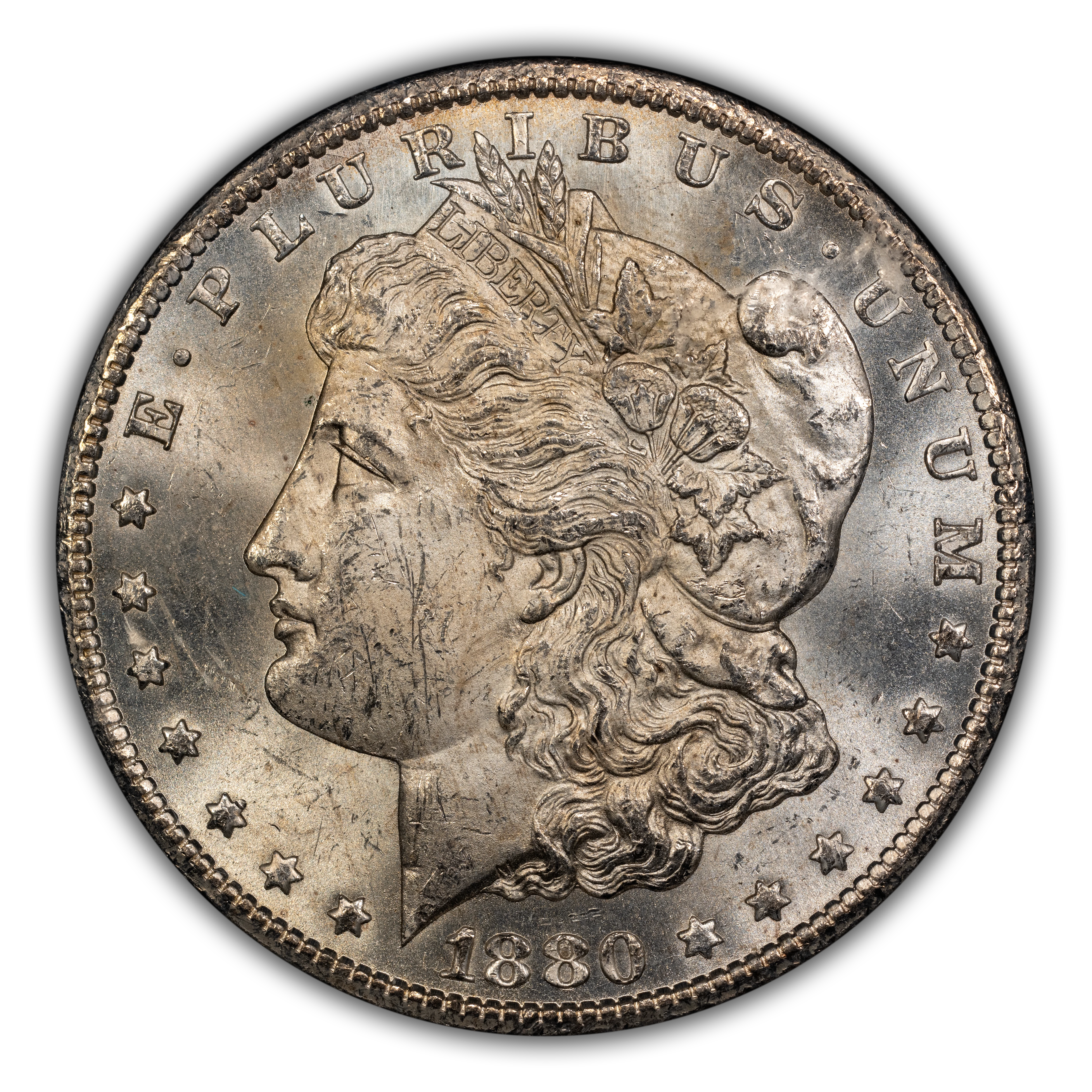 1880-CC $1  GSA Hoard, 8/High 7 MS thumbnail 3