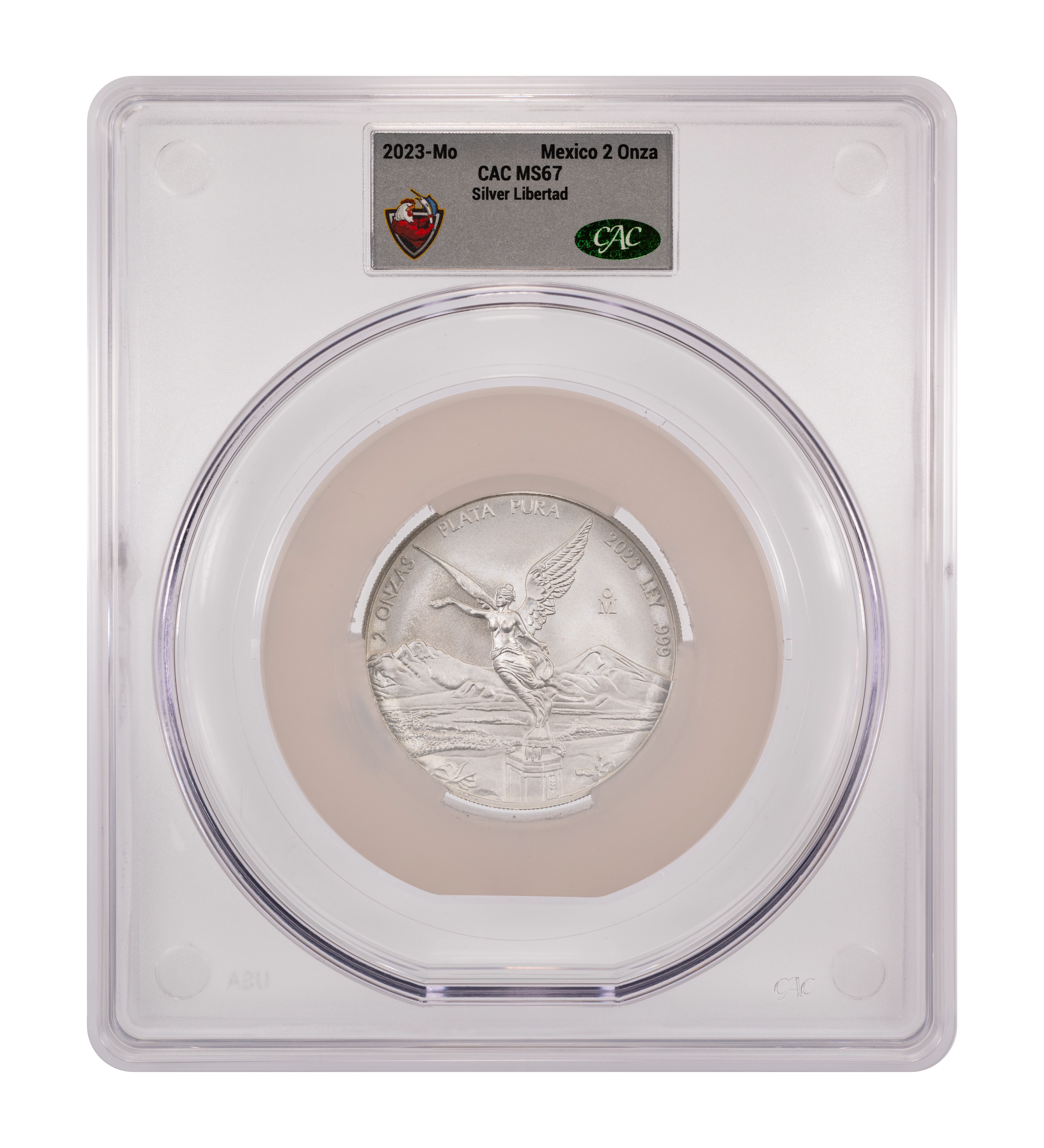 Mexico Silver 2 Onza Libertad 1996– Coin Values & Prices | Greysheet