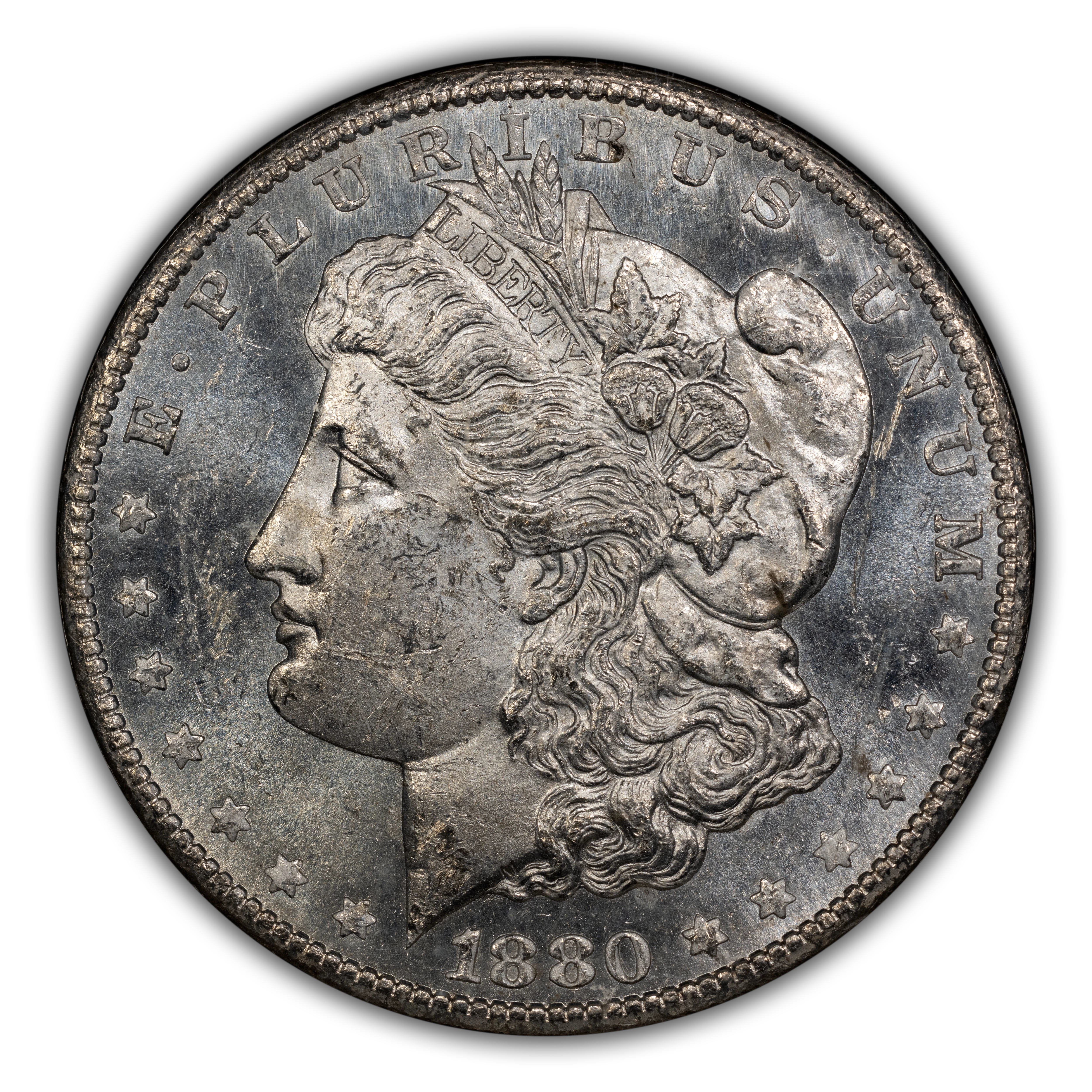 1880-CC $1  GSA Hoard, 8/High 7 MS PL thumbnail 2