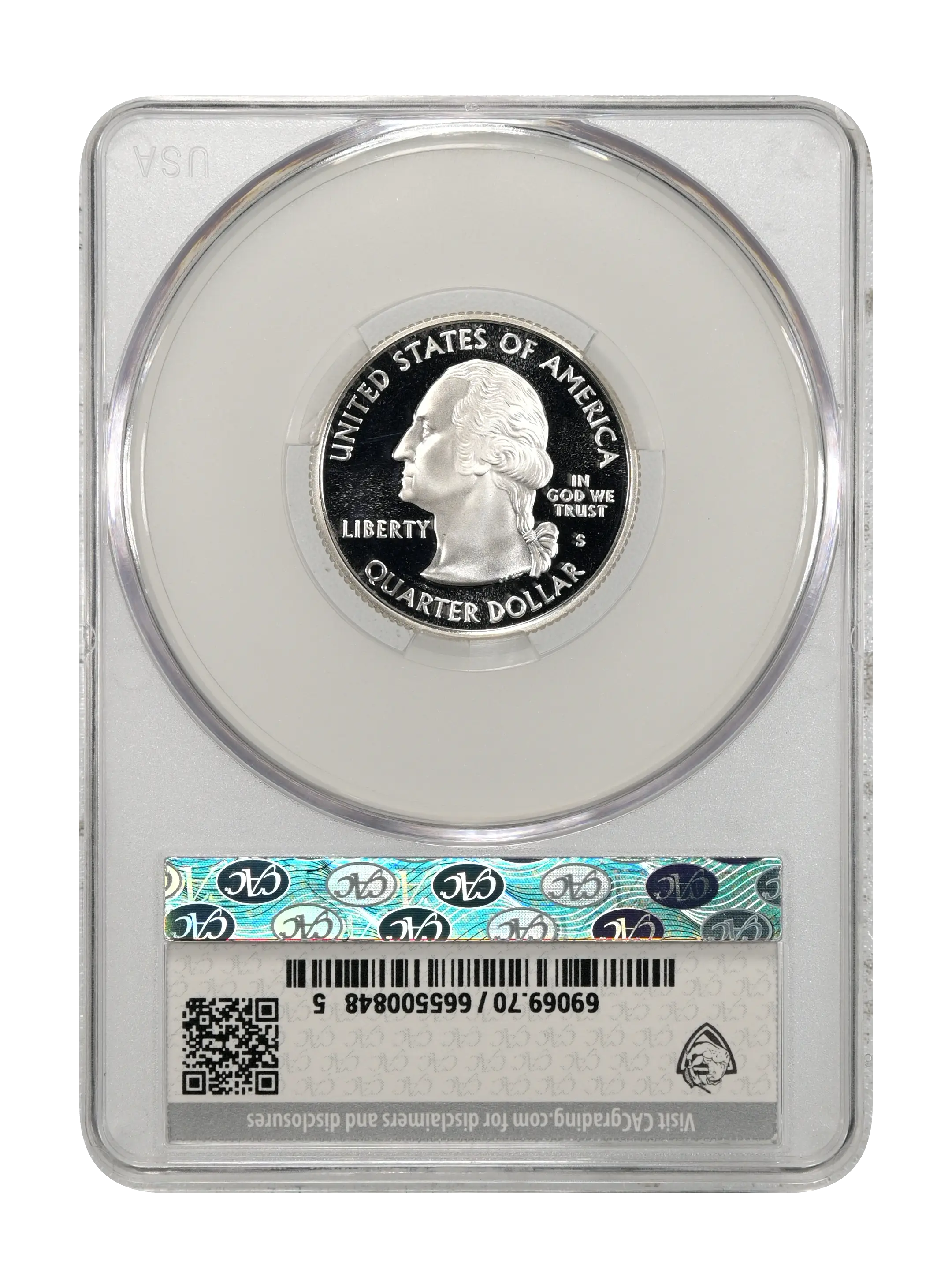 2008-S 25c Hawaii, Silver PR DCAM thumbnail 17