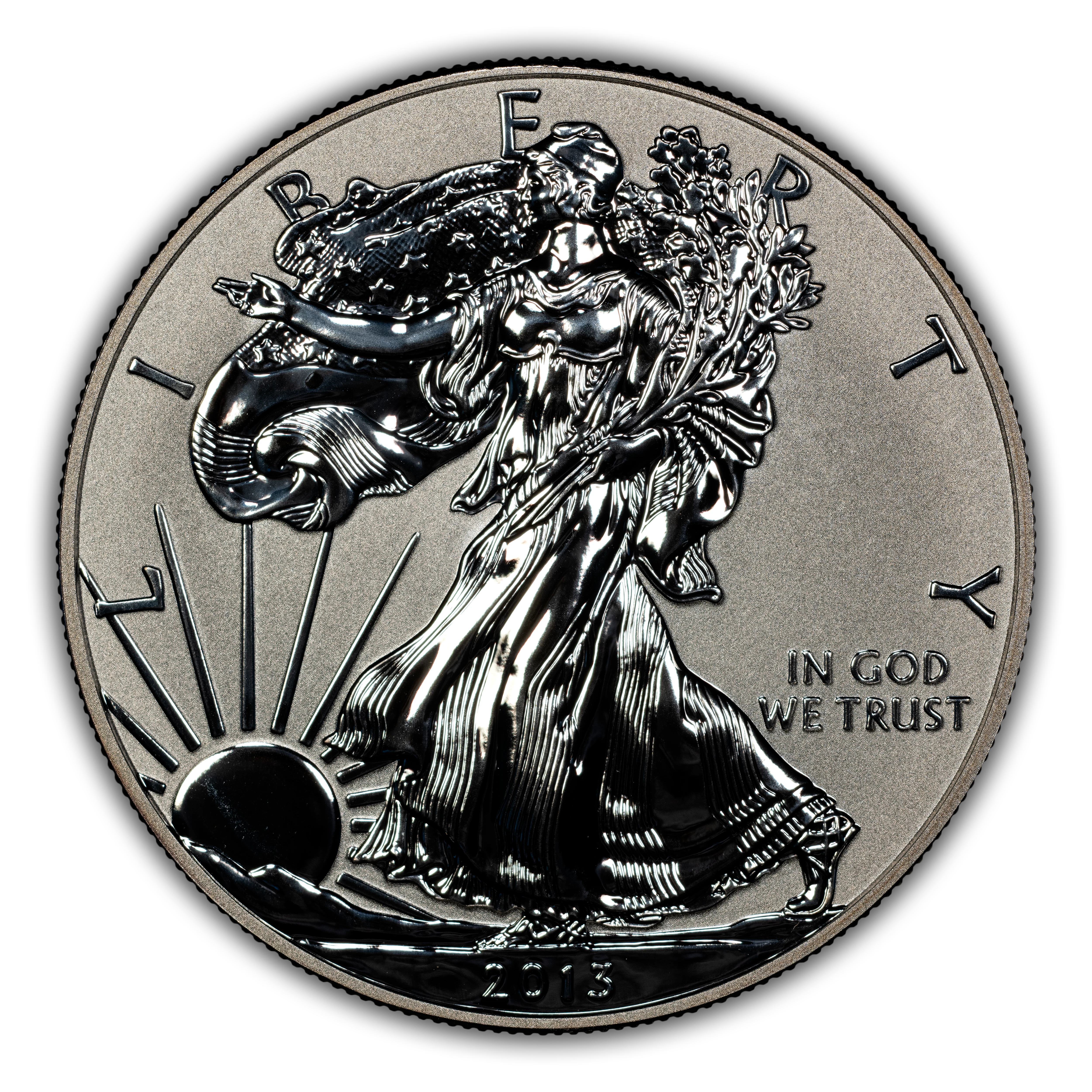 2013-W $1 Silver Eagle, Reverse Proof PR